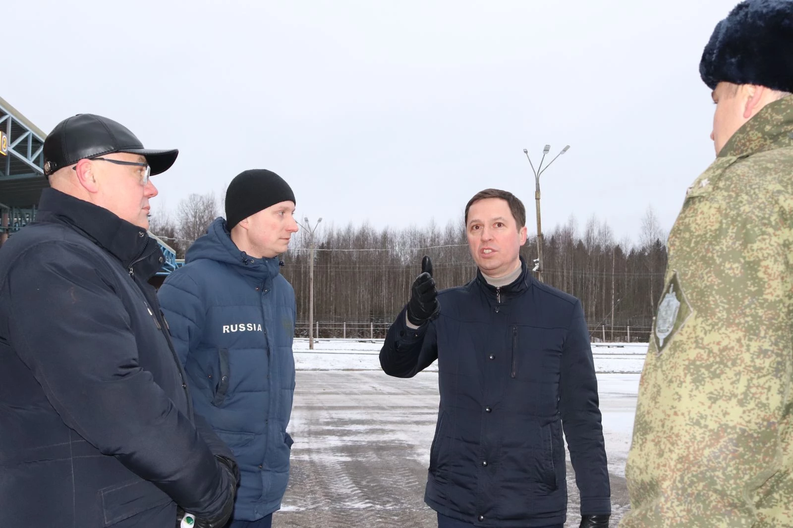 В пункте пропуска Вяртсиля на границе с Финляндией завершились работы по обустройству 
