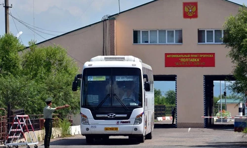 В рамках корсовета на пункте пропуска Полтавка произведен осмотр отремонтированных объектов 