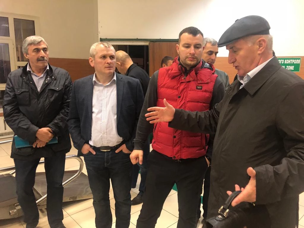 Виталий Шишмарёв провел ряд рабочих совещаний на пунктах пропуска через государственную границу в Республике Дагестан 