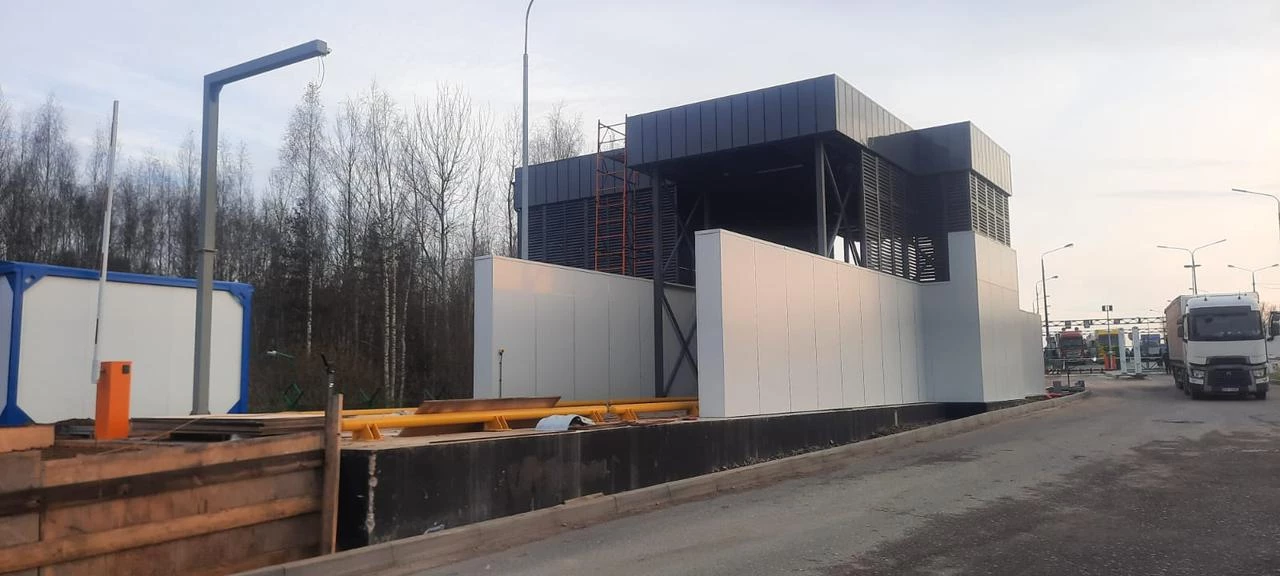 Продолжаются работы по реконструкции автомобильного пункта пропуска Бурачки