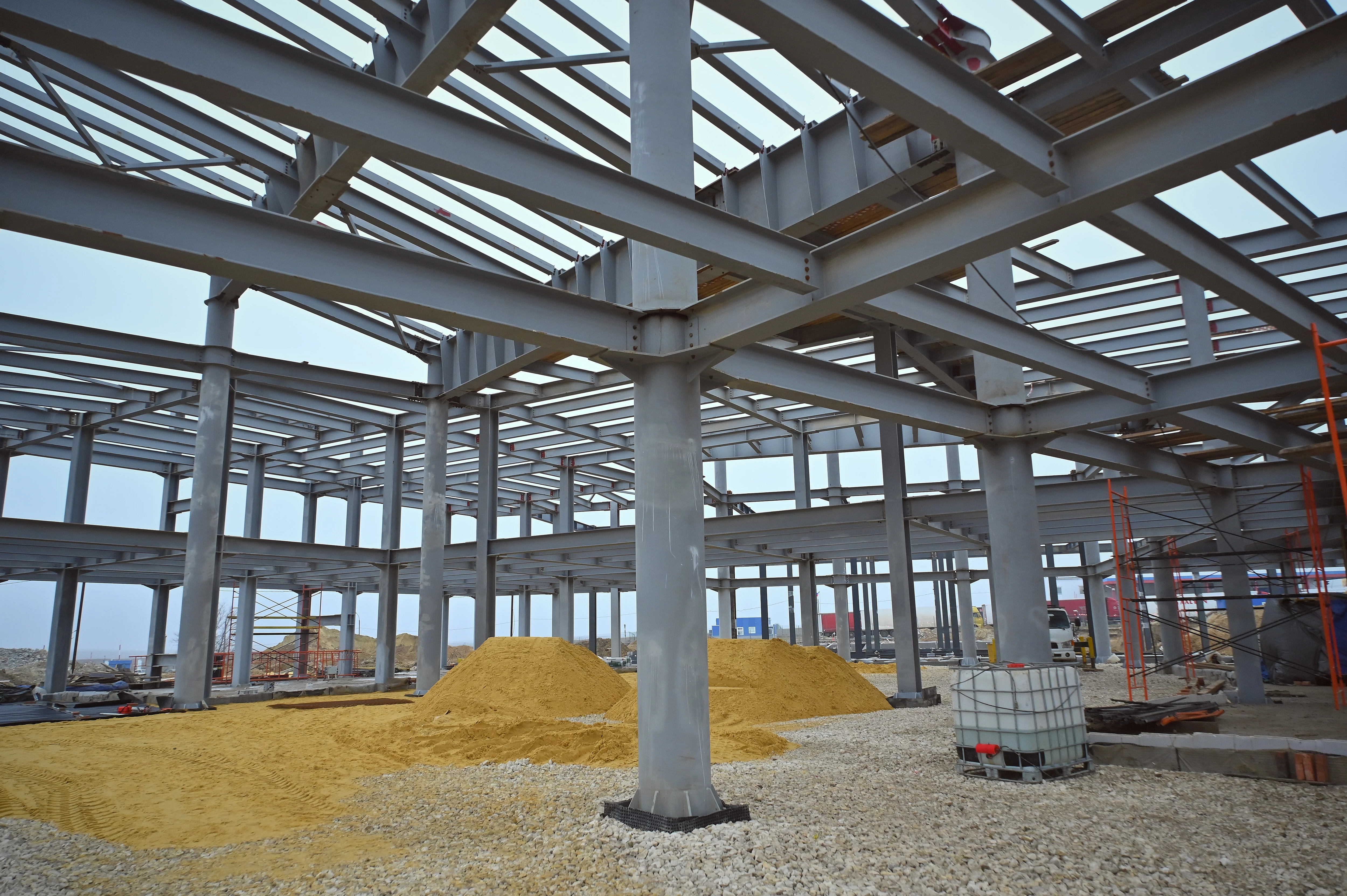 Строительство автомобильного пункта пропуска Озинки набирает обороты