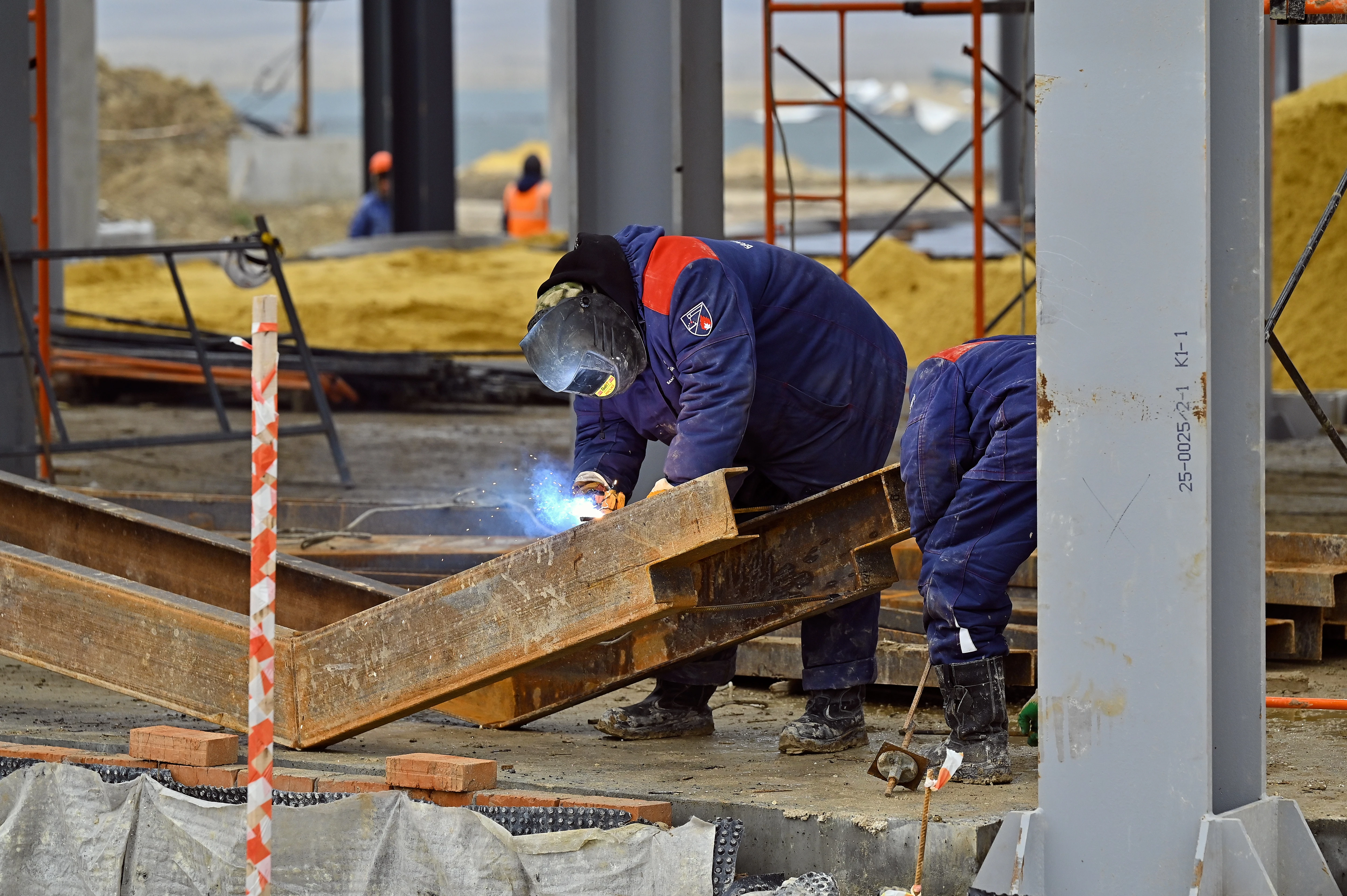 Строительство автомобильного пункта пропуска Озинки набирает обороты