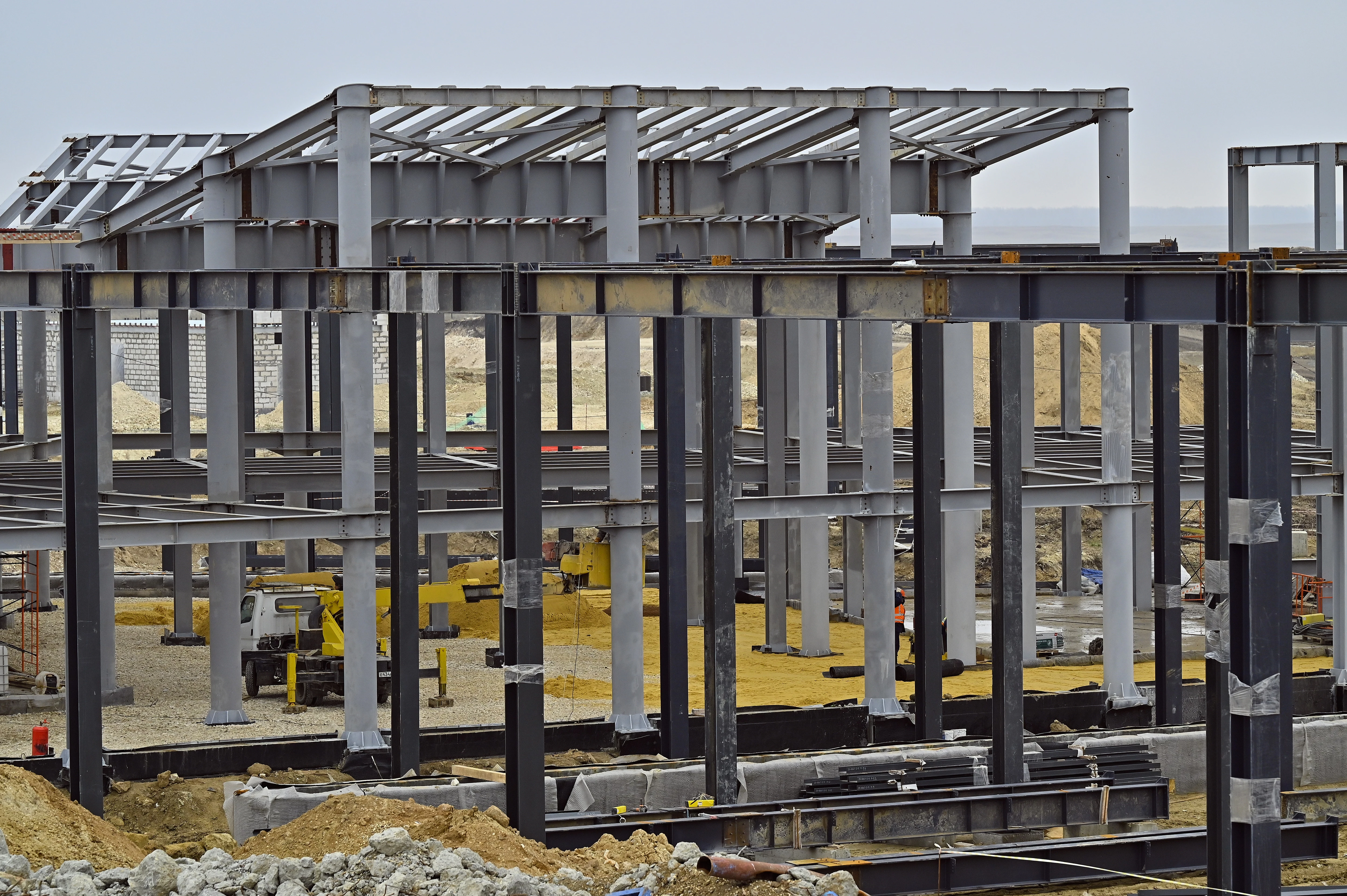 Строительство автомобильного пункта пропуска Озинки набирает обороты