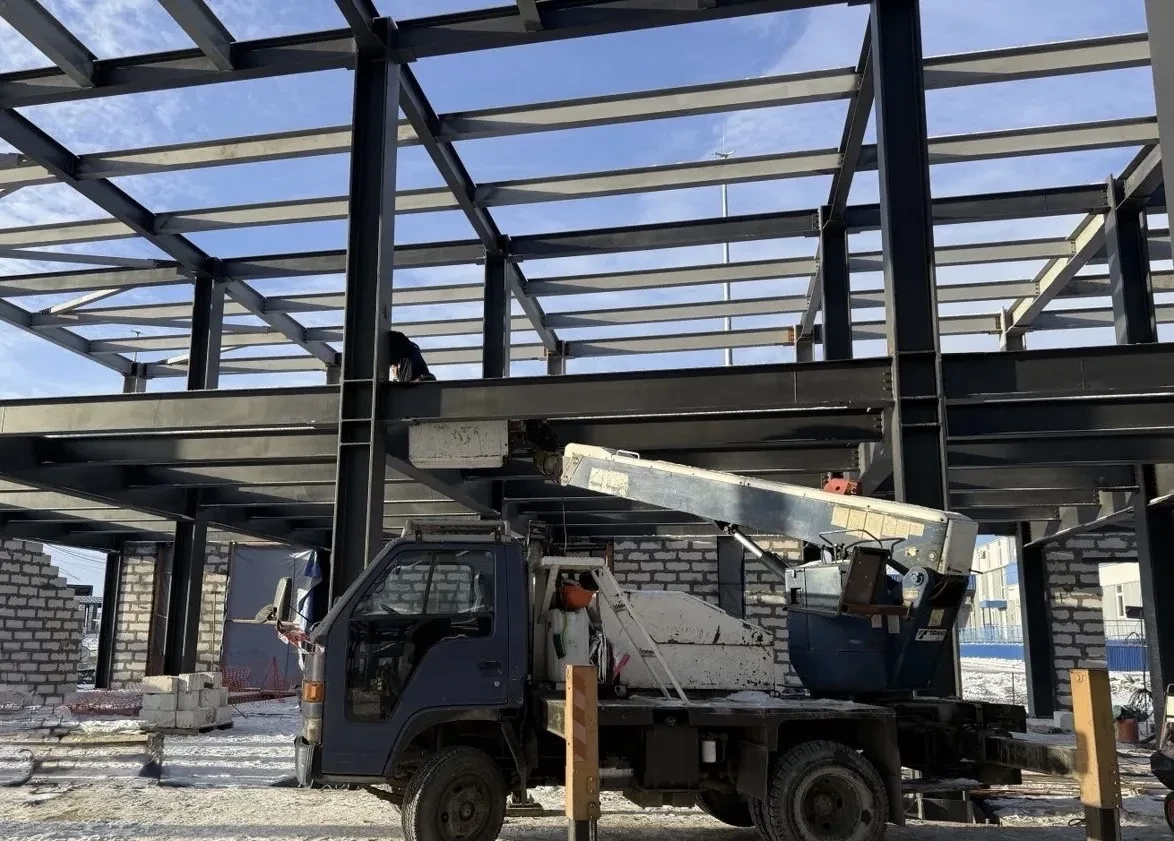 В Челябинской области продолжается строительство автомобильного пункта пропуска Бугристое