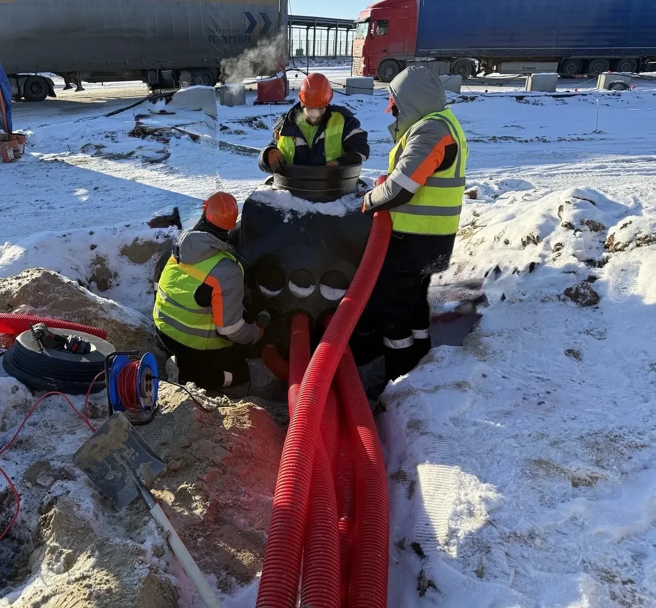 В Челябинской области продолжается строительство автомобильного пункта пропуска Бугристое