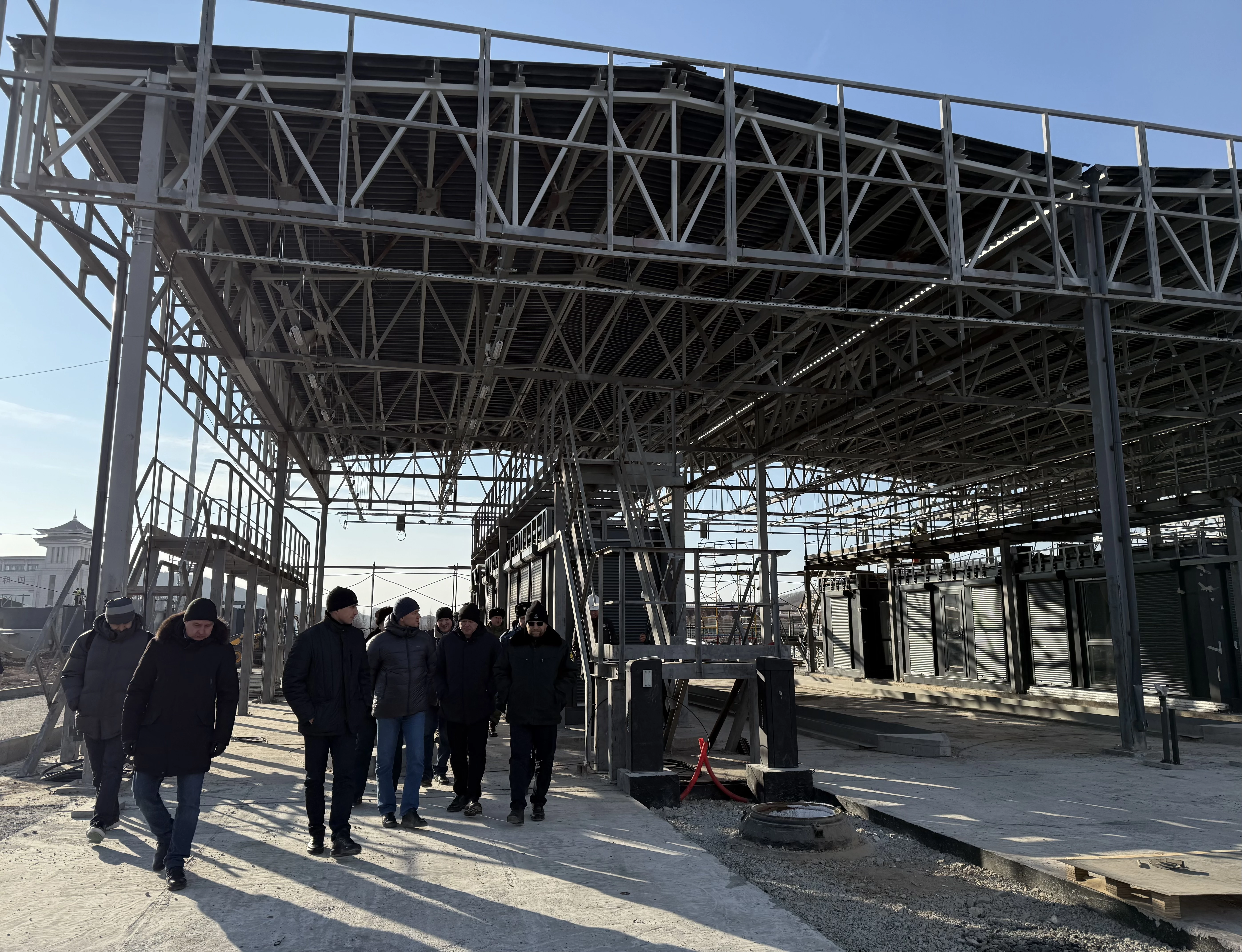 Продолжается реконструкция пунктов пропуска на Дальнем Востоке