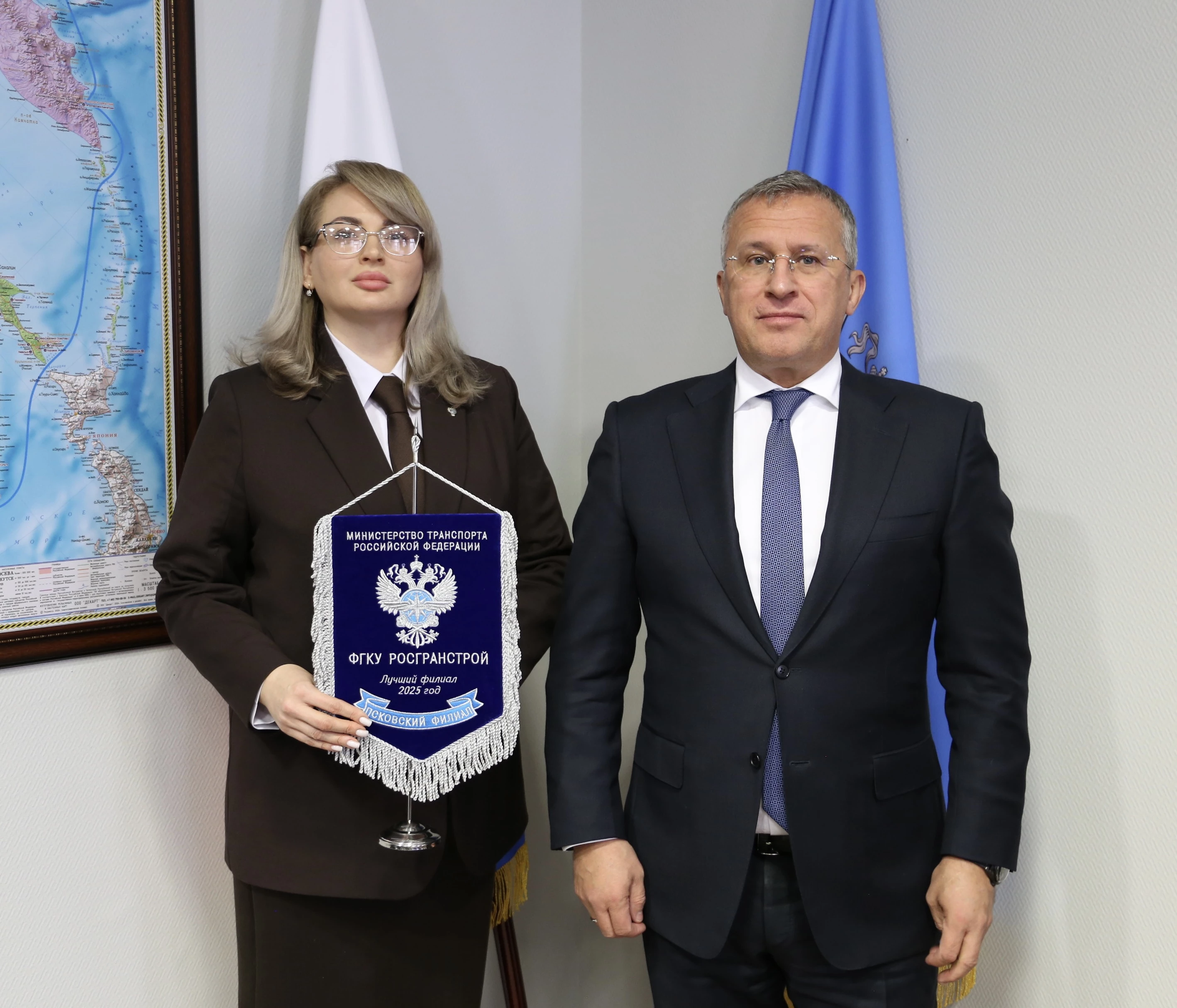 Состоялось награждение победителей конкурсов «Лучший филиал ФГКУ Росгранстрой» и «Лучшее благоустройство пункта пропуска»