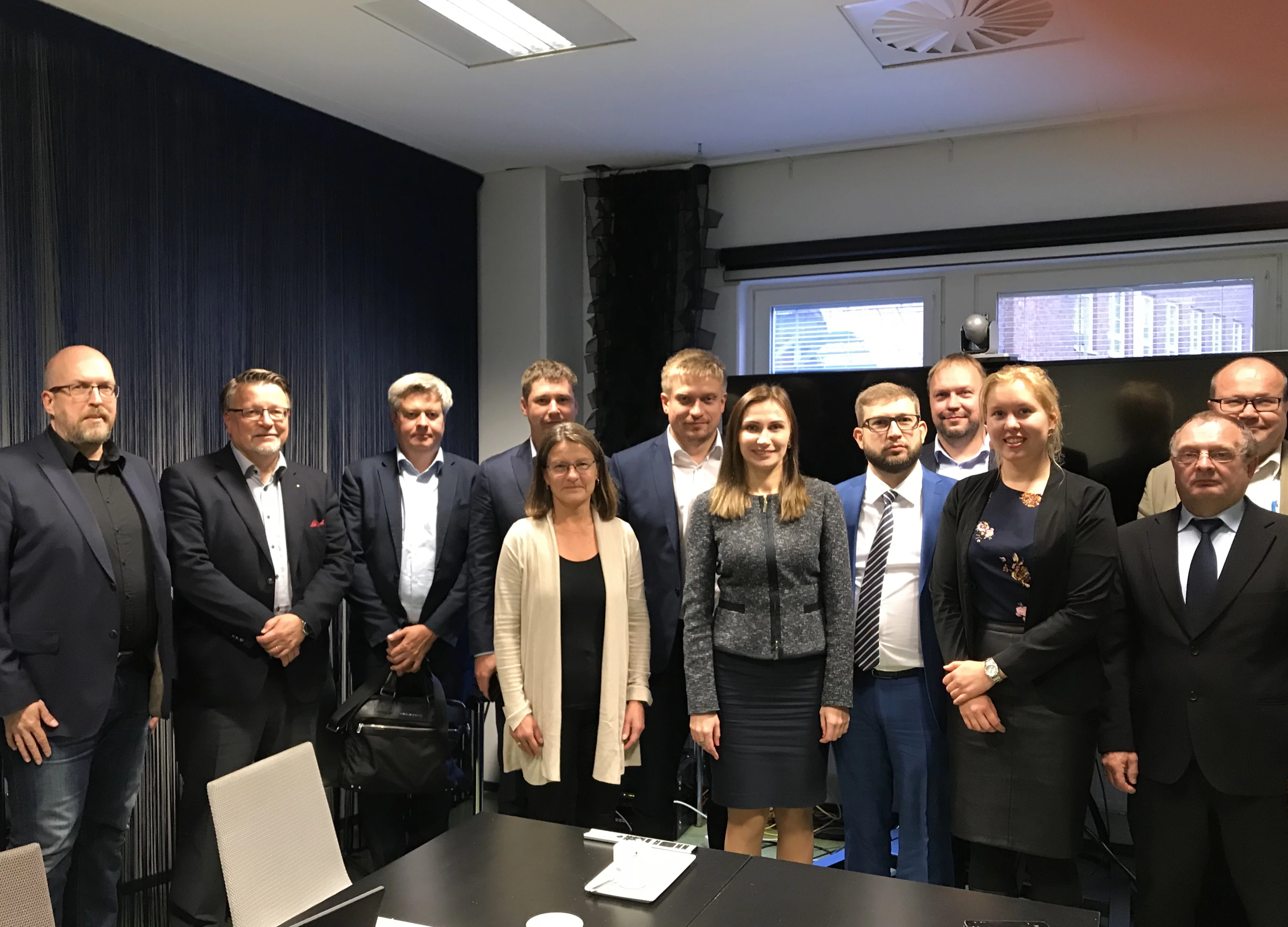 Представители Санкт-Петербургского филиала ФГКУ Росгранстрой приняли участие в совещании в г. Хельсинки по развитию транспортного коридора 