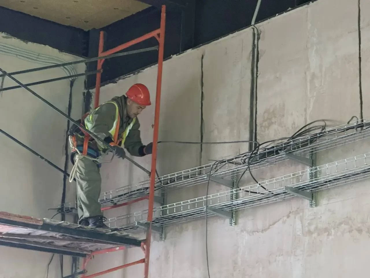 В автомобильном пункте пропуска Бугристое ведутся строительно-монтажные работы по его модернизации