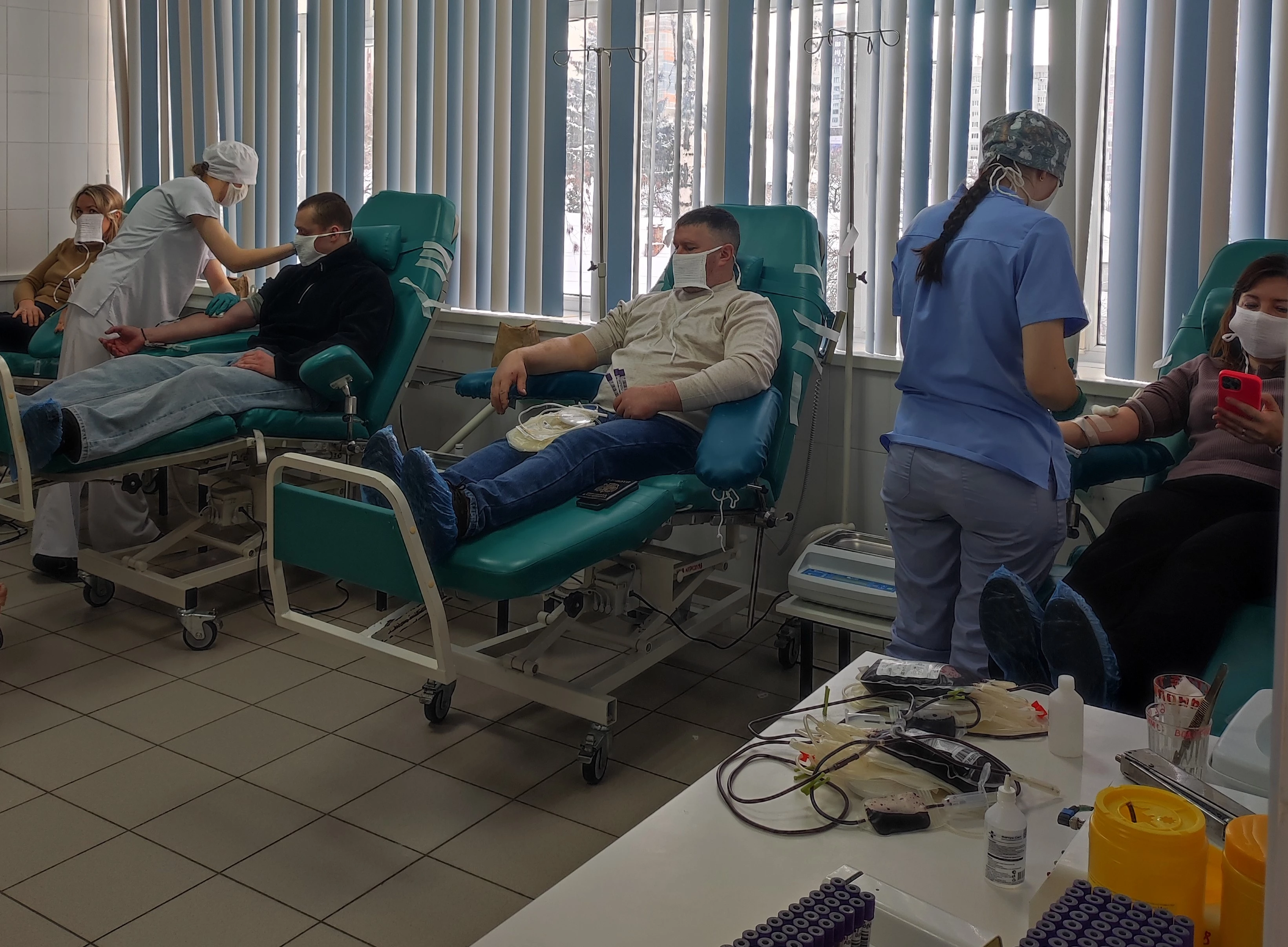 В Брянском филиале ФГКУ Росгранстрой прошел день донора