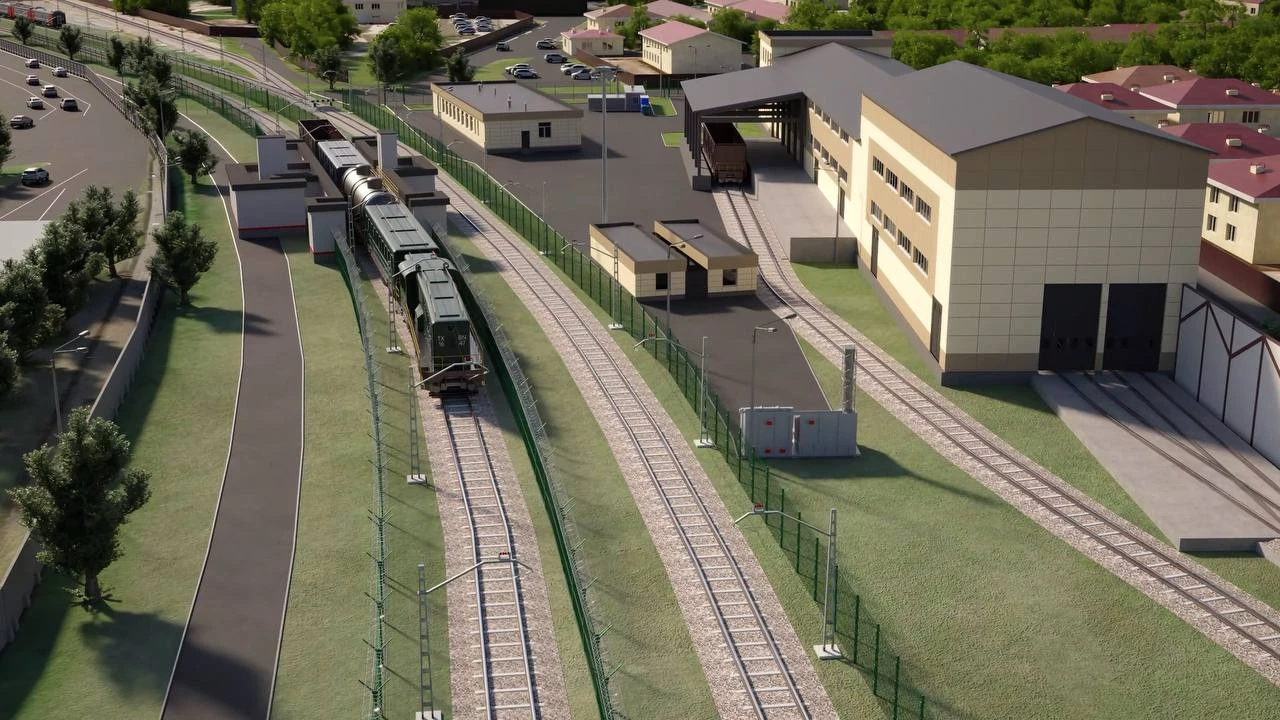 Росгранстрой ведет работу по развитию инфраструктуры железнодорожного пункта пропуска Адлер