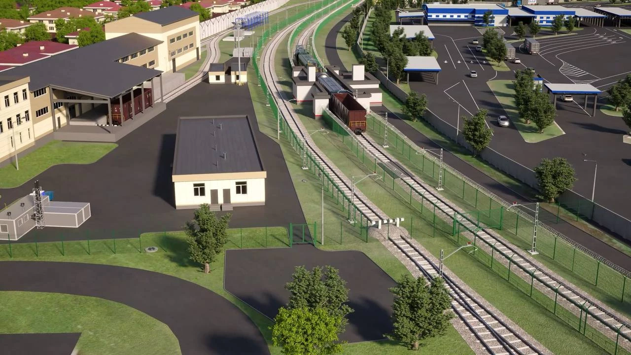 Росгранстрой ведет работу по развитию инфраструктуры железнодорожного пункта пропуска Адлер