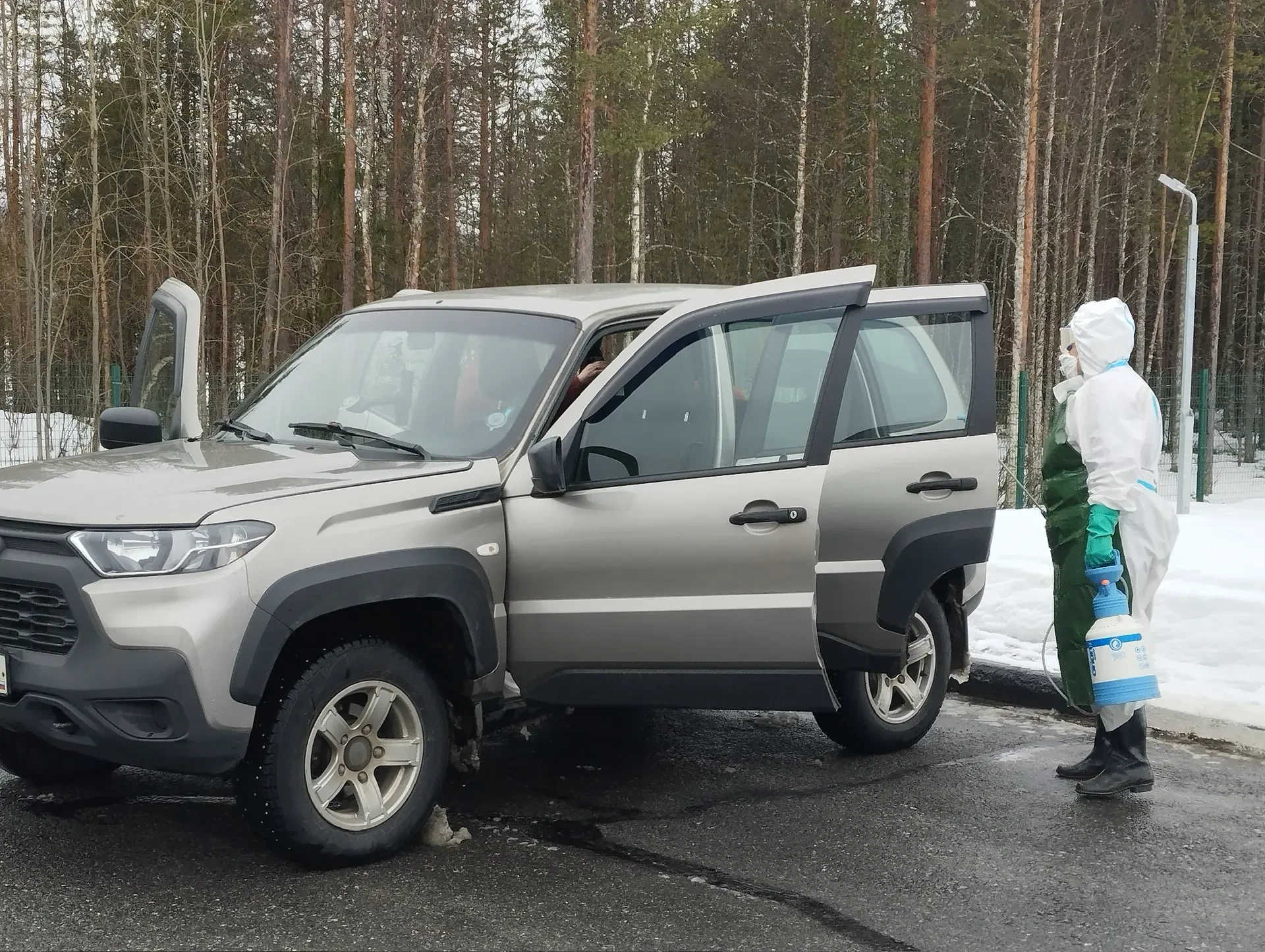 В пункте пропуска Салла отработали алгоритмы действий при угрозе распространения опасных инфекций