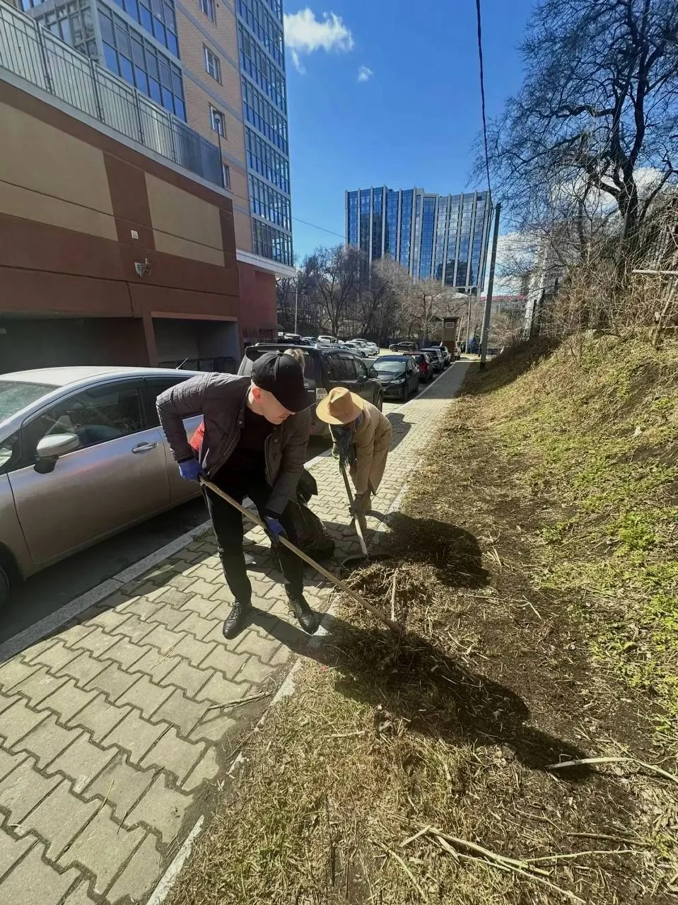 Росгранстрой принял активное участие в весеннем субботнике