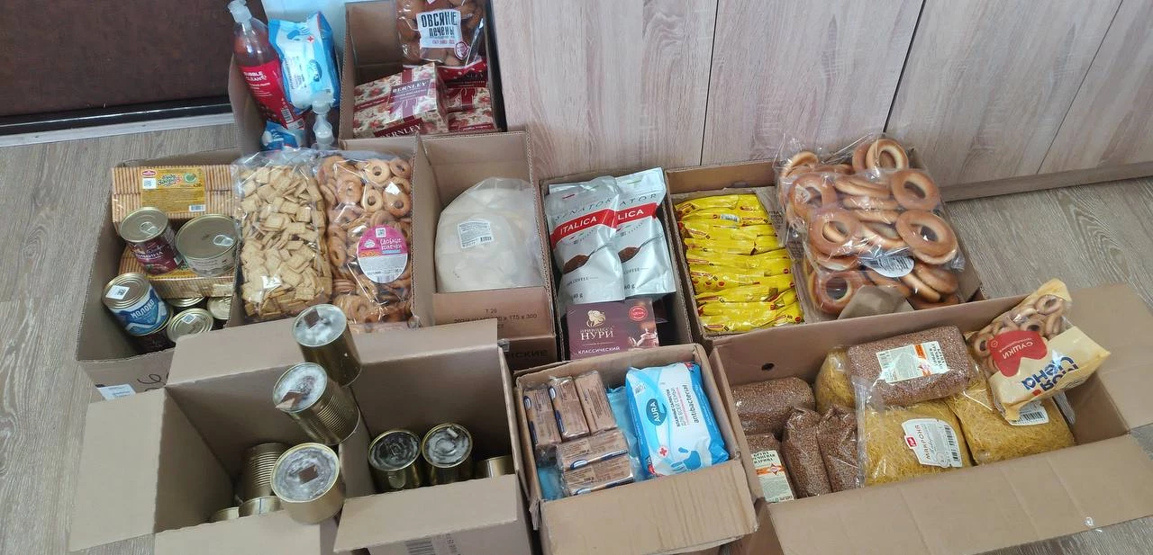 Сотрудники Брянского филиала передали гуманитарную помощь защитникам Родины