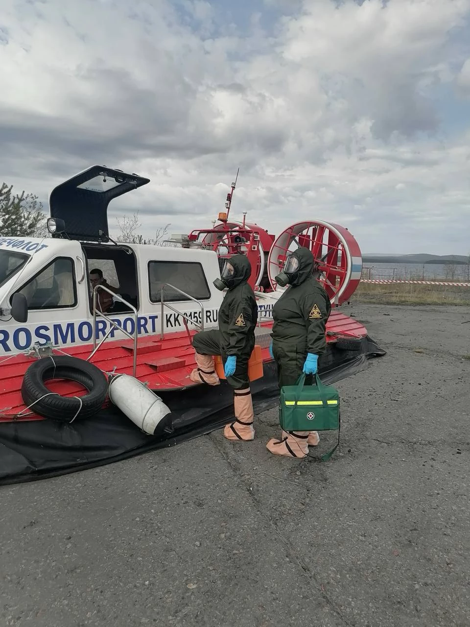 В пунктах пропуска Республики Бурятия, Амурской и Мурманской областях прошли противоэпидемические учения