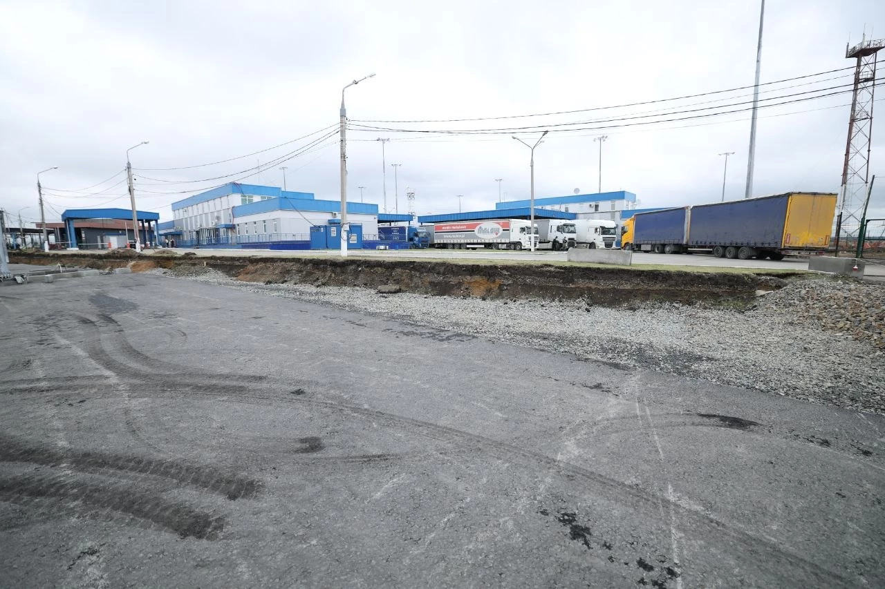 Более 50% работ выполнено в рамках реконструкции автомобильного пункта пропуска Бугристое в Челябинской области