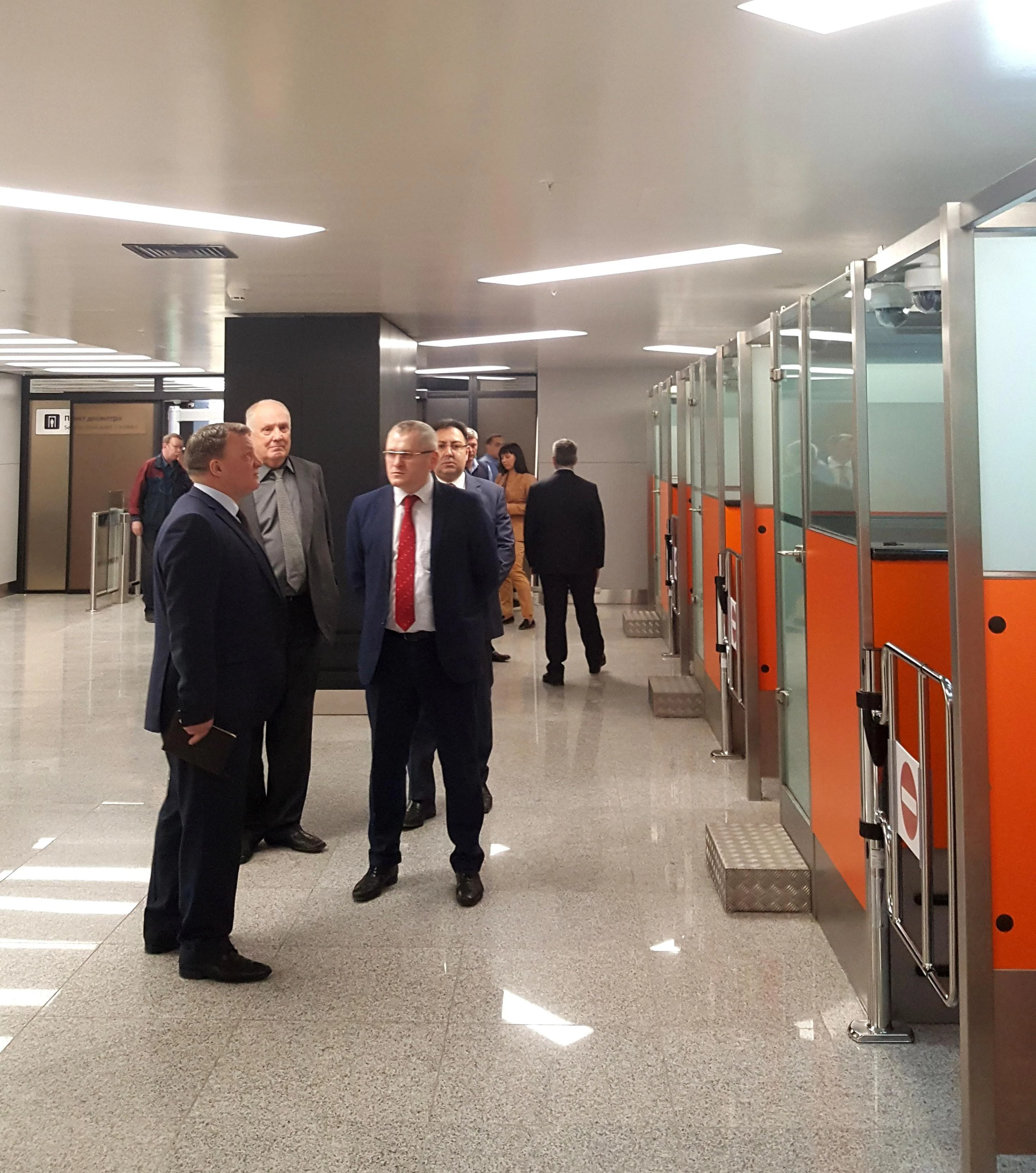 Заместитель руководителя ФГКУ Росгранстрой Андрей Ерёмин принял участие в заседании Межведомственной комиссии в воздушном пункте пропуска Москва (Шереметьево) 