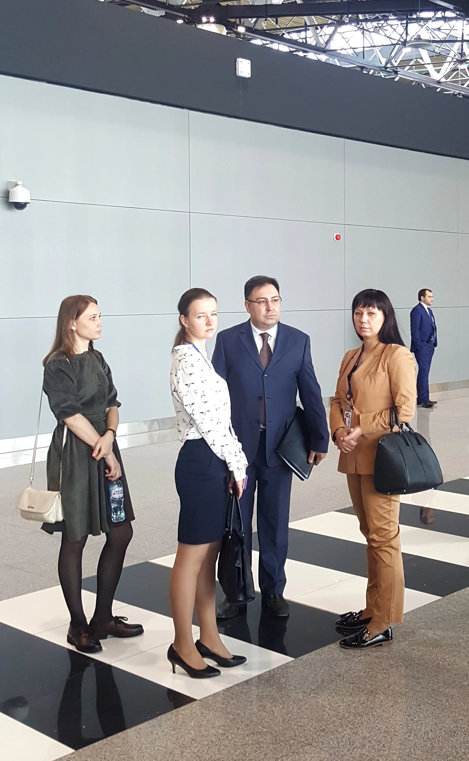 Заместитель руководителя ФГКУ Росгранстрой Андрей Ерёмин принял участие в заседании Межведомственной комиссии в воздушном пункте пропуска Москва (Шереметьево) 