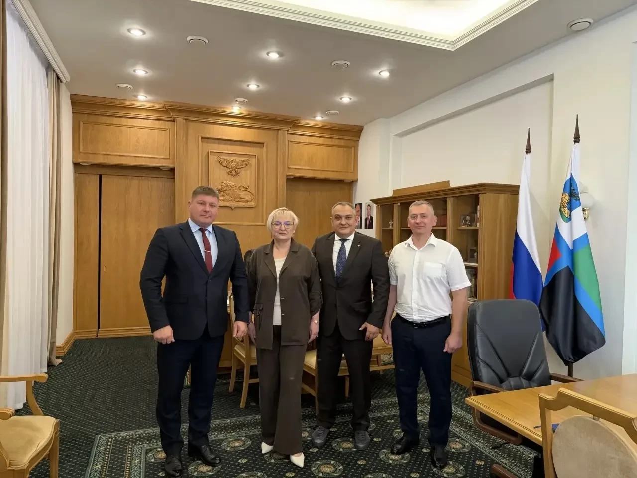 Представители Росгранстроя встретились с заместителем губернатора Белгородской области по внутренней политике Ольгой Медведевой