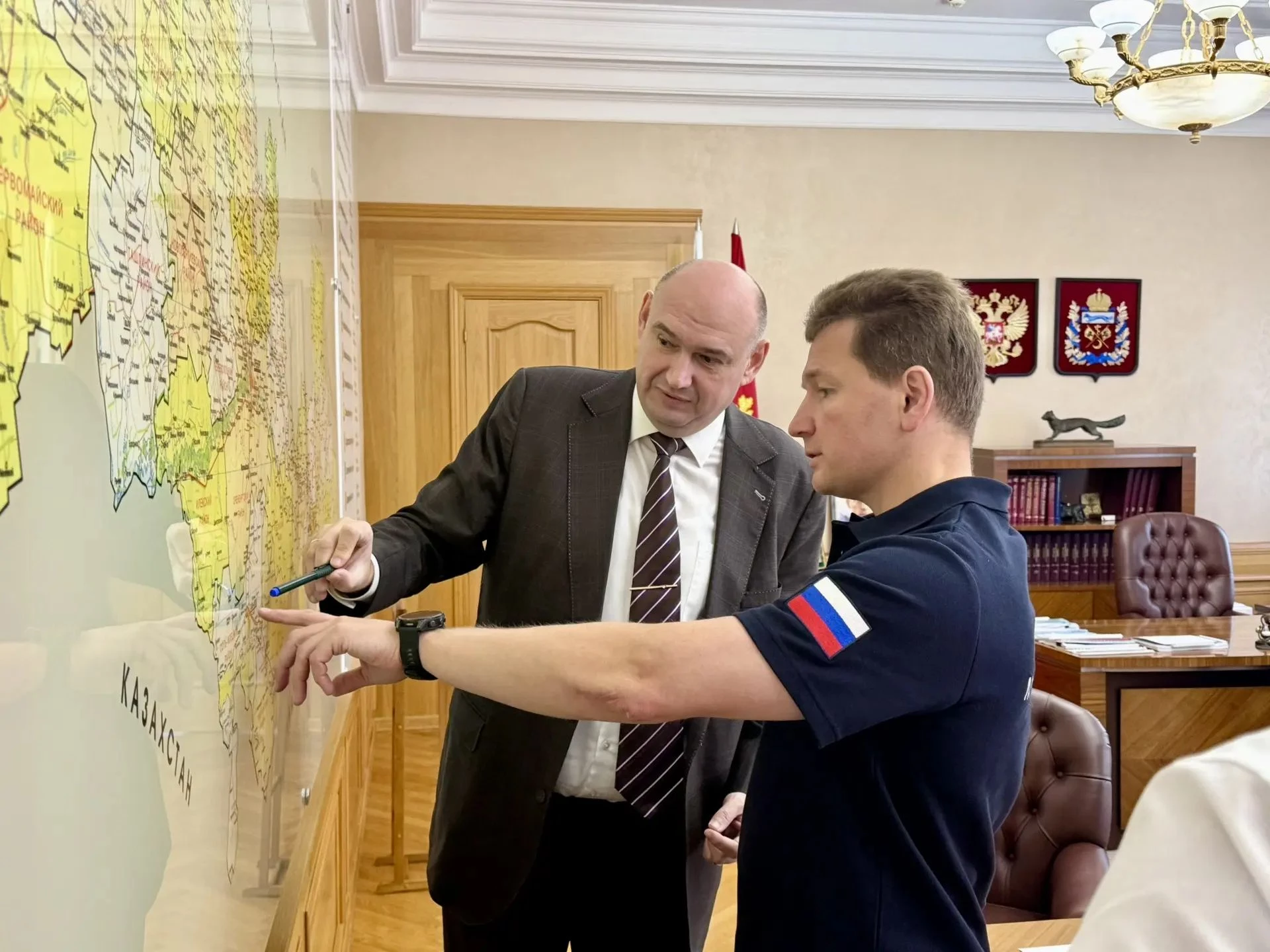 Автомобильные пункты пропуска Сагарчин и Орск на границе с Казахстаном будут модернизированы