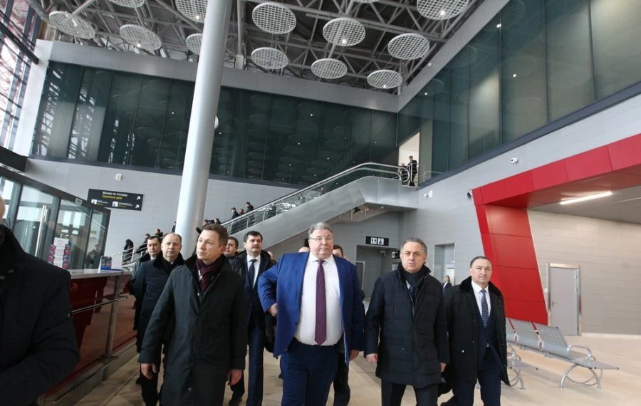 Заместитель руководителя ФГКУ Росгранстрой Андрей Еремин принял участие в совещании под руководством вице-премьера РФ Виталия Мутко по вопросу подготовки объектов инфраструктуры Мордовии к проведению чемпионата мира по футболу FIFA-2018 