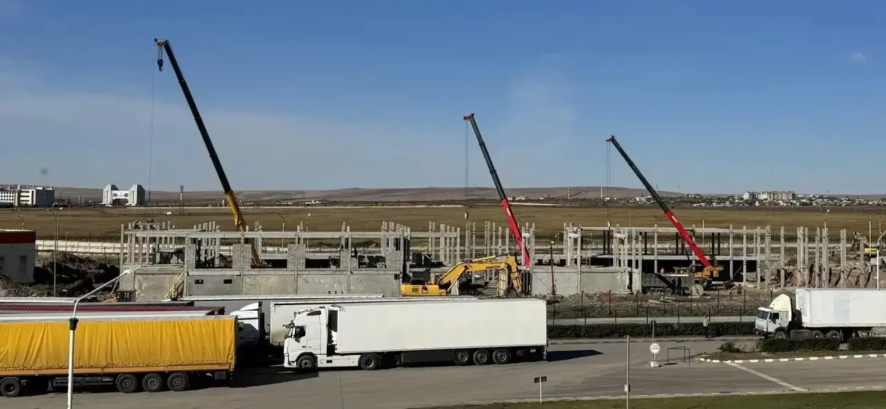 Росгранстрой продолжает реконструкцию самого большого по площади автомобильного пункта пропуска - Забайкальск