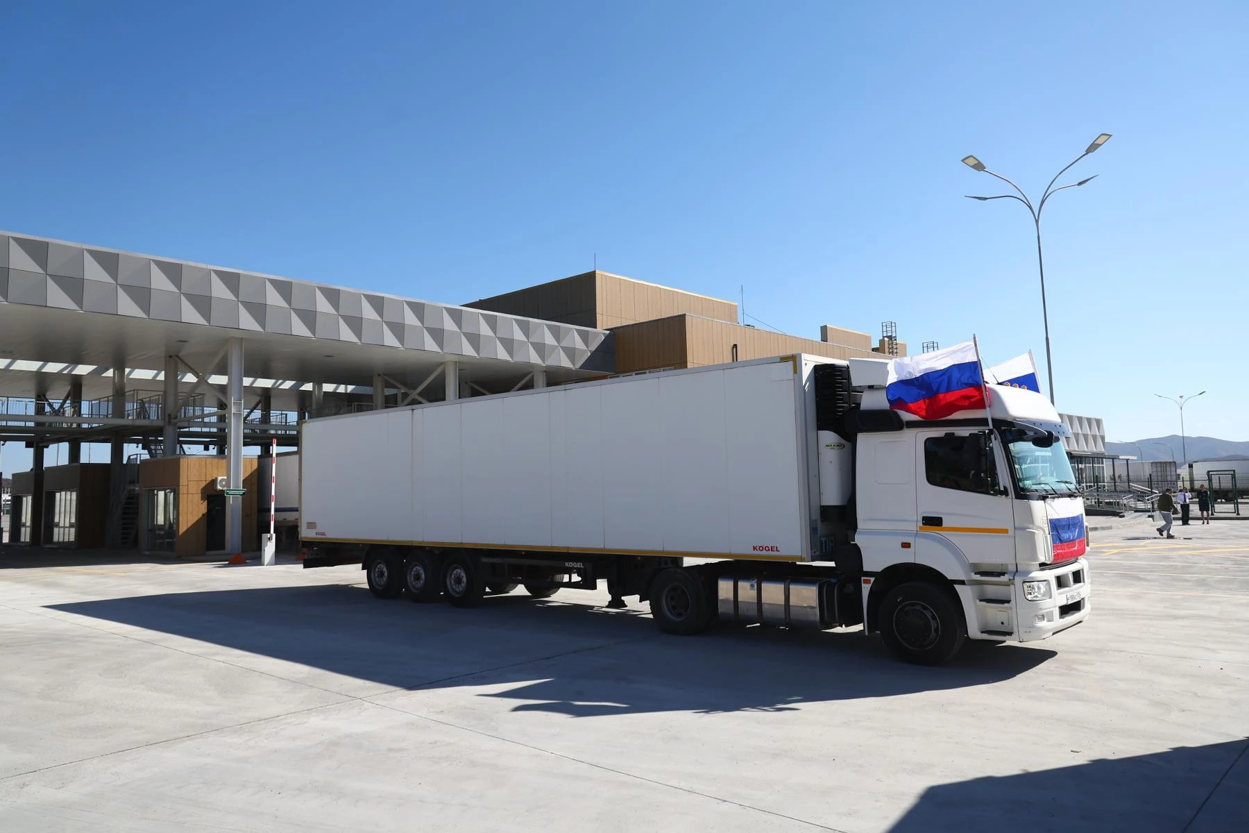 В Приморском крае открыто движение по новой инфраструктуре в пункте пропуска Краскино
