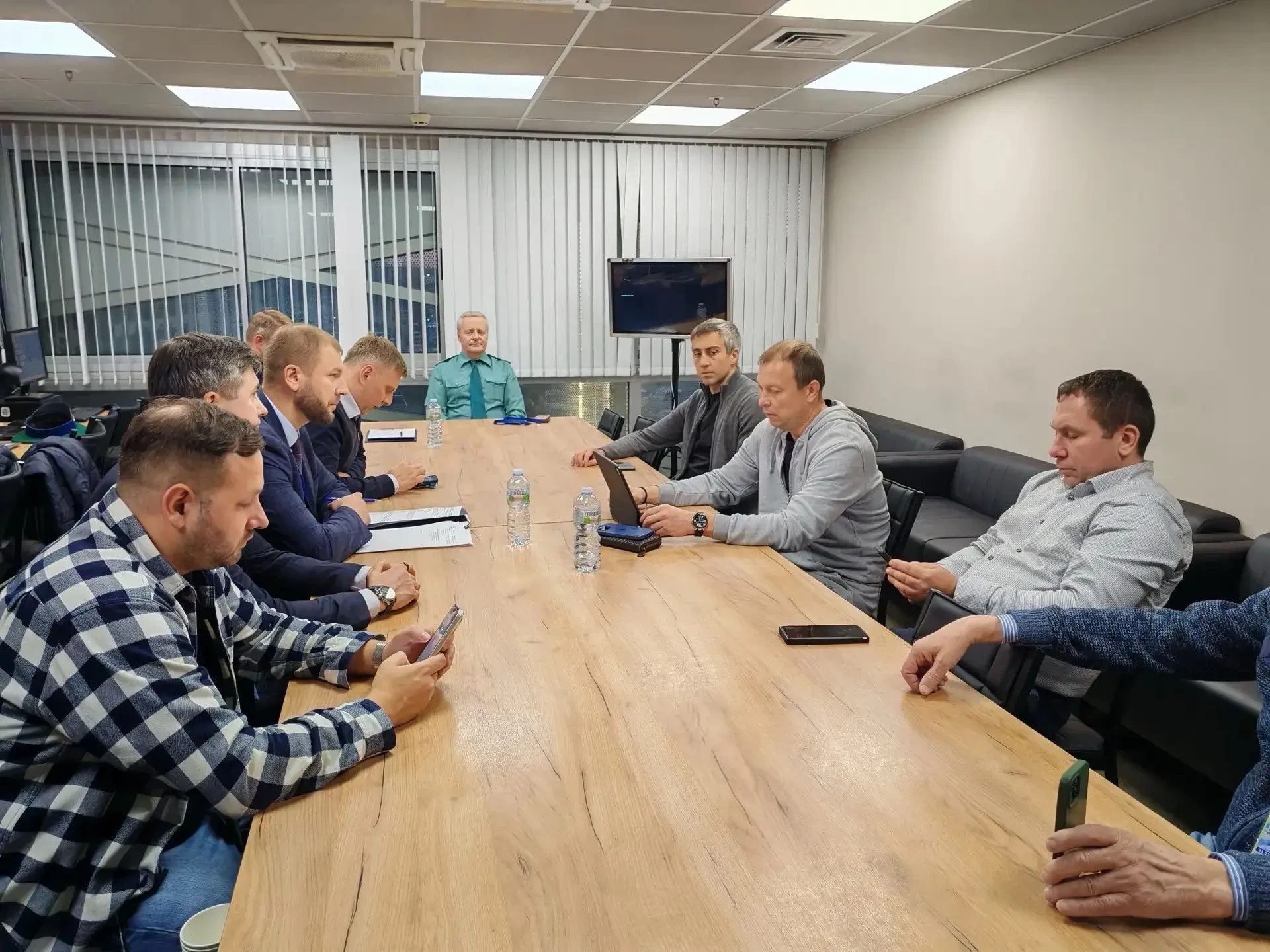 Руководитель Росгранстроя Дмитрий Бойков посетил воздушный пункт пропуска Пулково