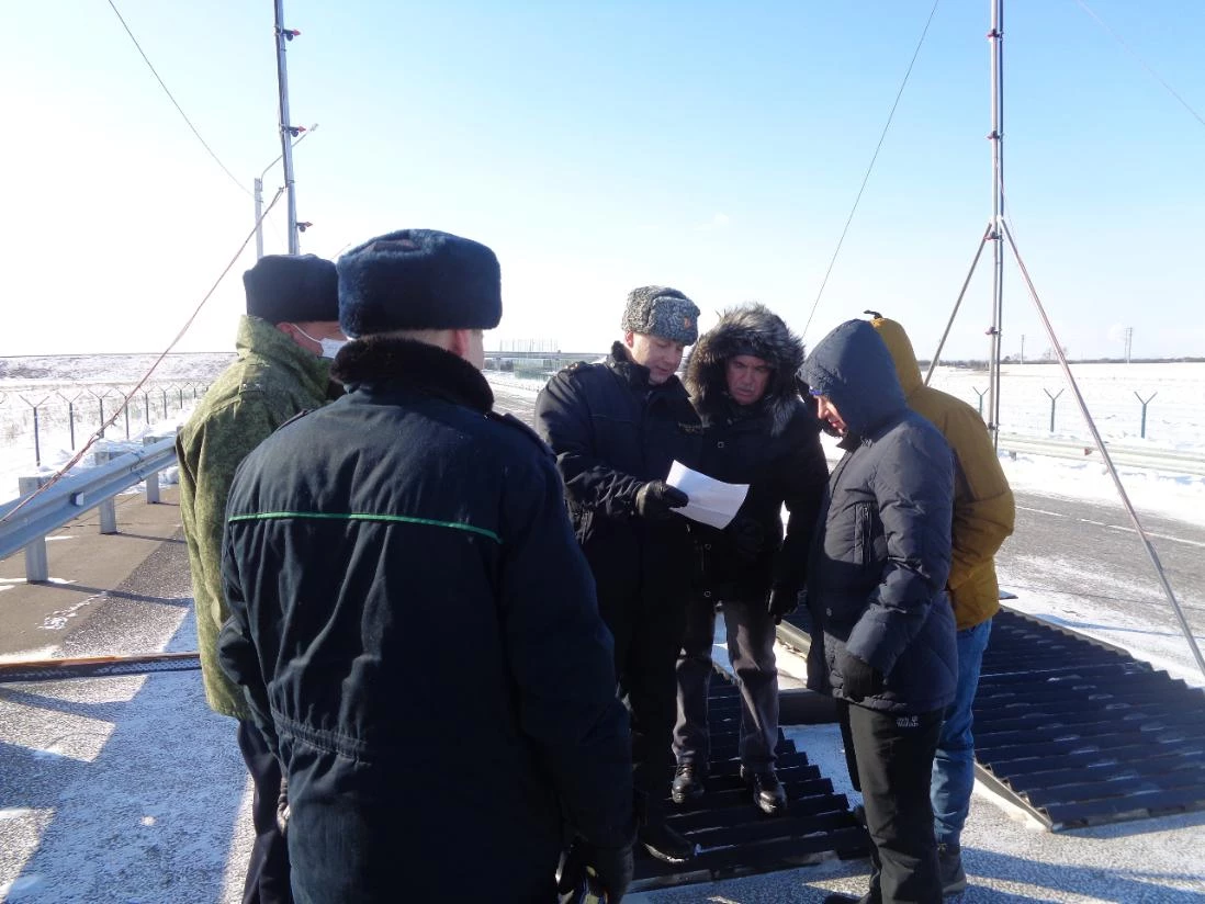 И.о. заместителя руководителя ФГКУ Росгранстрой Павел Брюхов провел выездное совещание в пункте пропуска Кани-Курган 