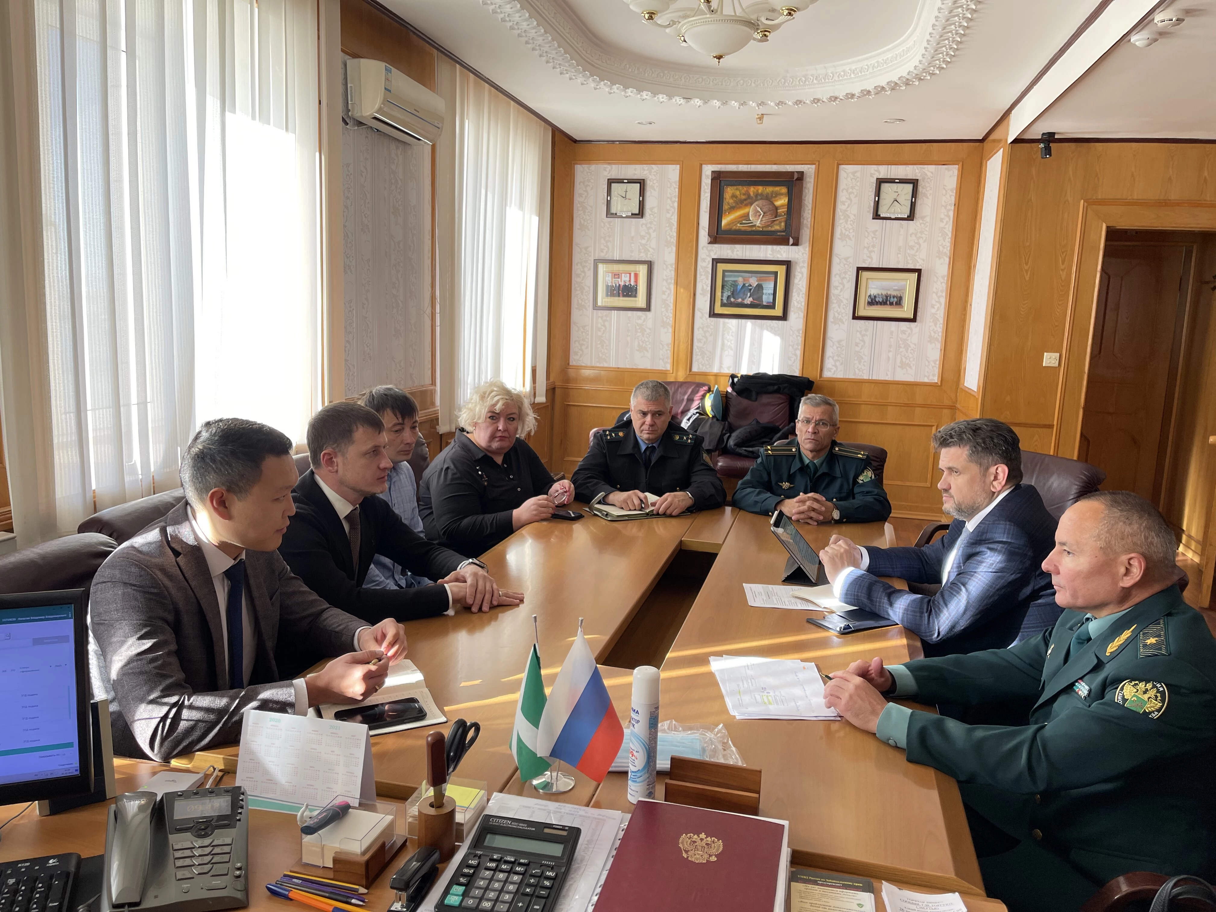Сенаторы Совета Федерации ознакомились с ходом модернизации приоритетных пунктов пропуска через госграницу на восточном полигоне и юге России 