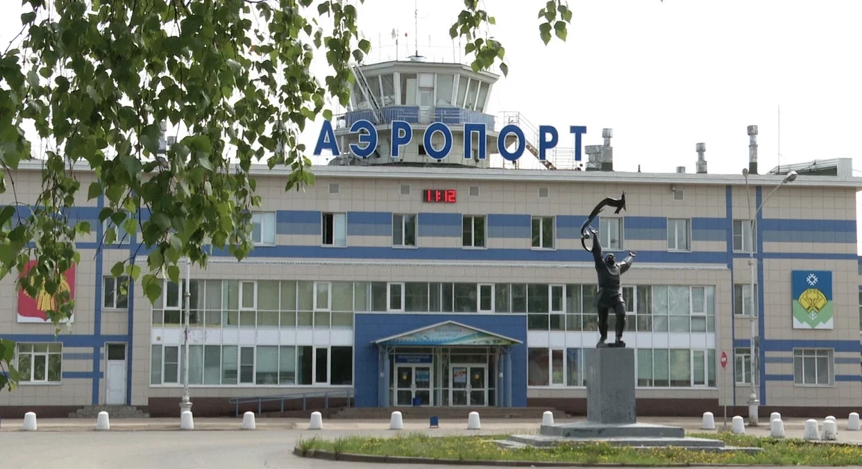 Отремонтирован международный терминал аэропорта Сыктывкар в Республике Коми 