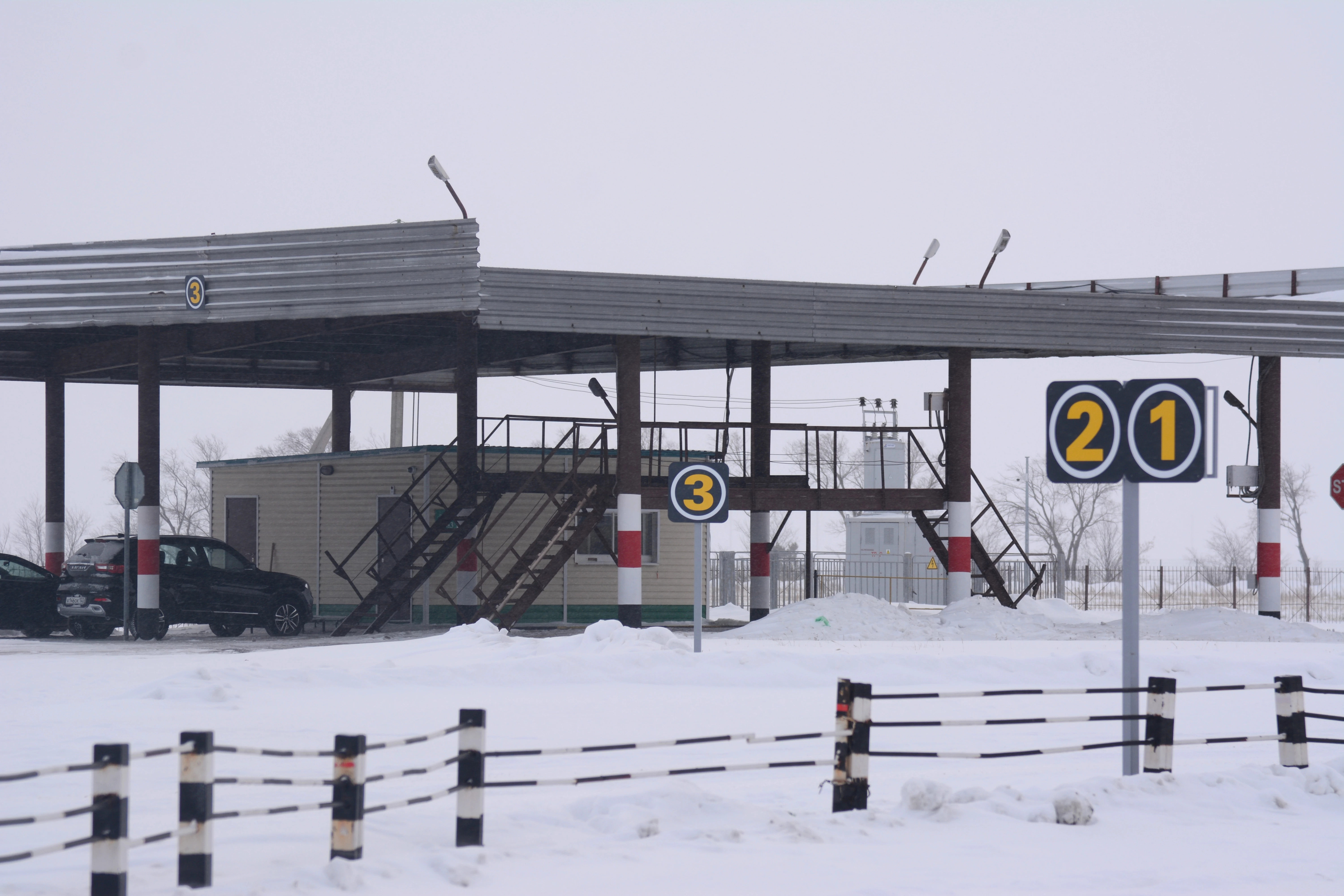 В Алтайском крае завершился пилотный проект организации комплексов визуальной навигации на автомобильных пунктах пропуска