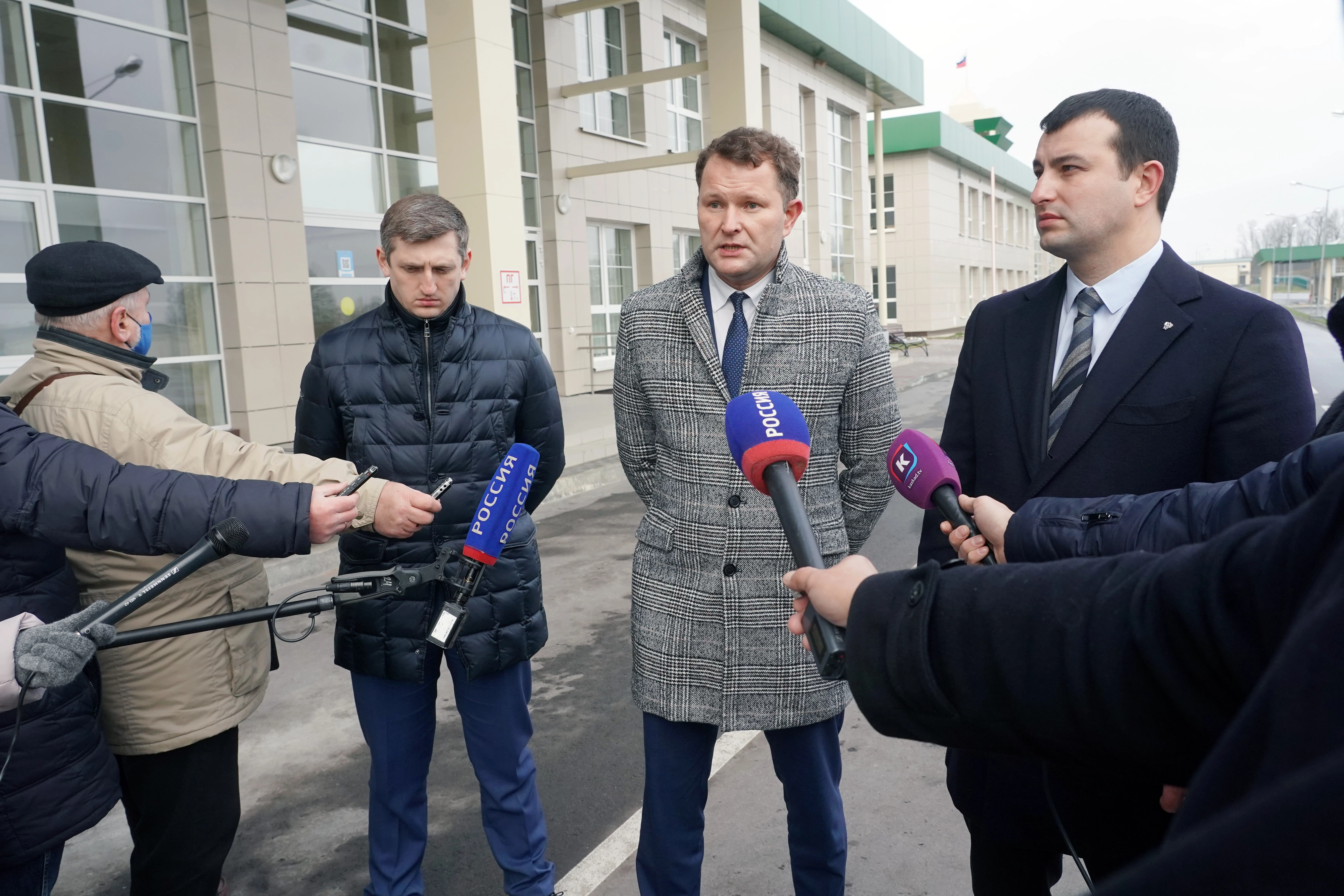 В Калининградской области завершено строительство нового автомобильного пункта пропуска Дубки 