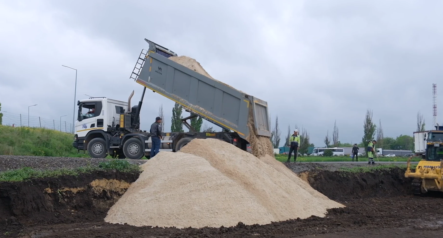 Продолжается обустройство пунктов пропуска на административной границе с новыми территориями