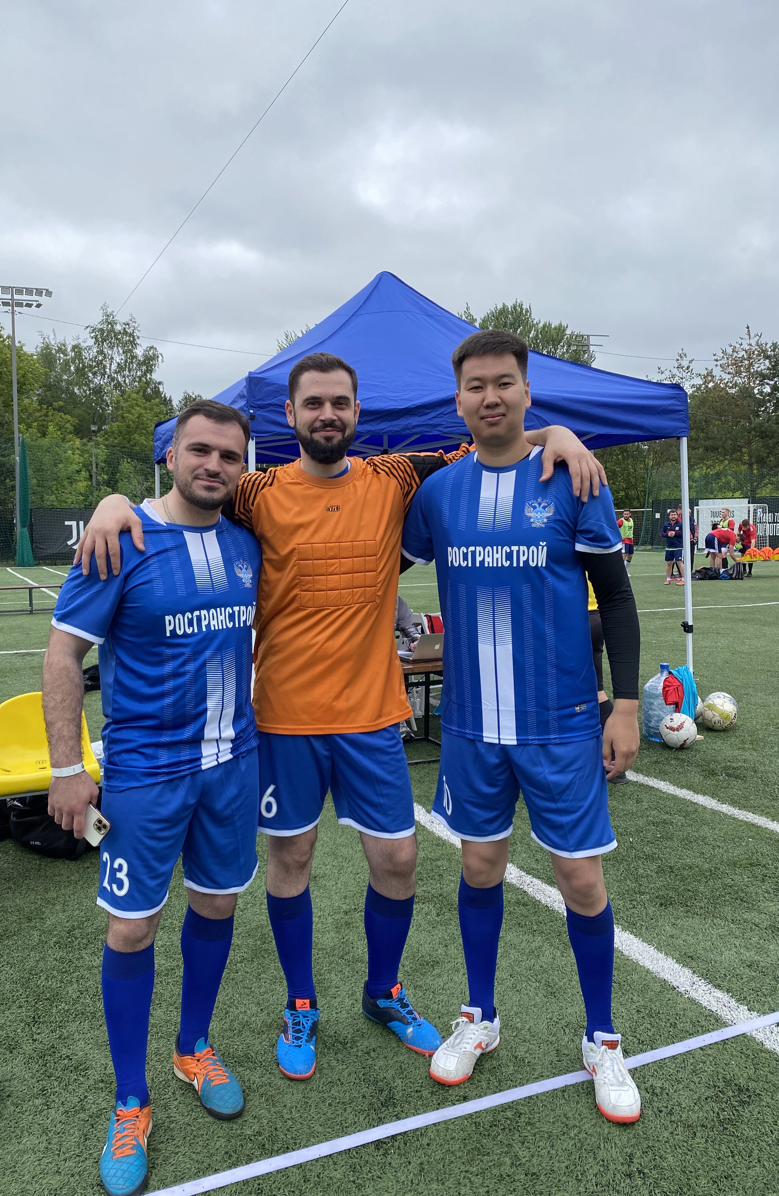 Команда ФГКУ Росгранстрой приняла участие в корпоративных соревнованиях по мини-футболу в рамках Национального банковского кубка имени Андрея Козлова