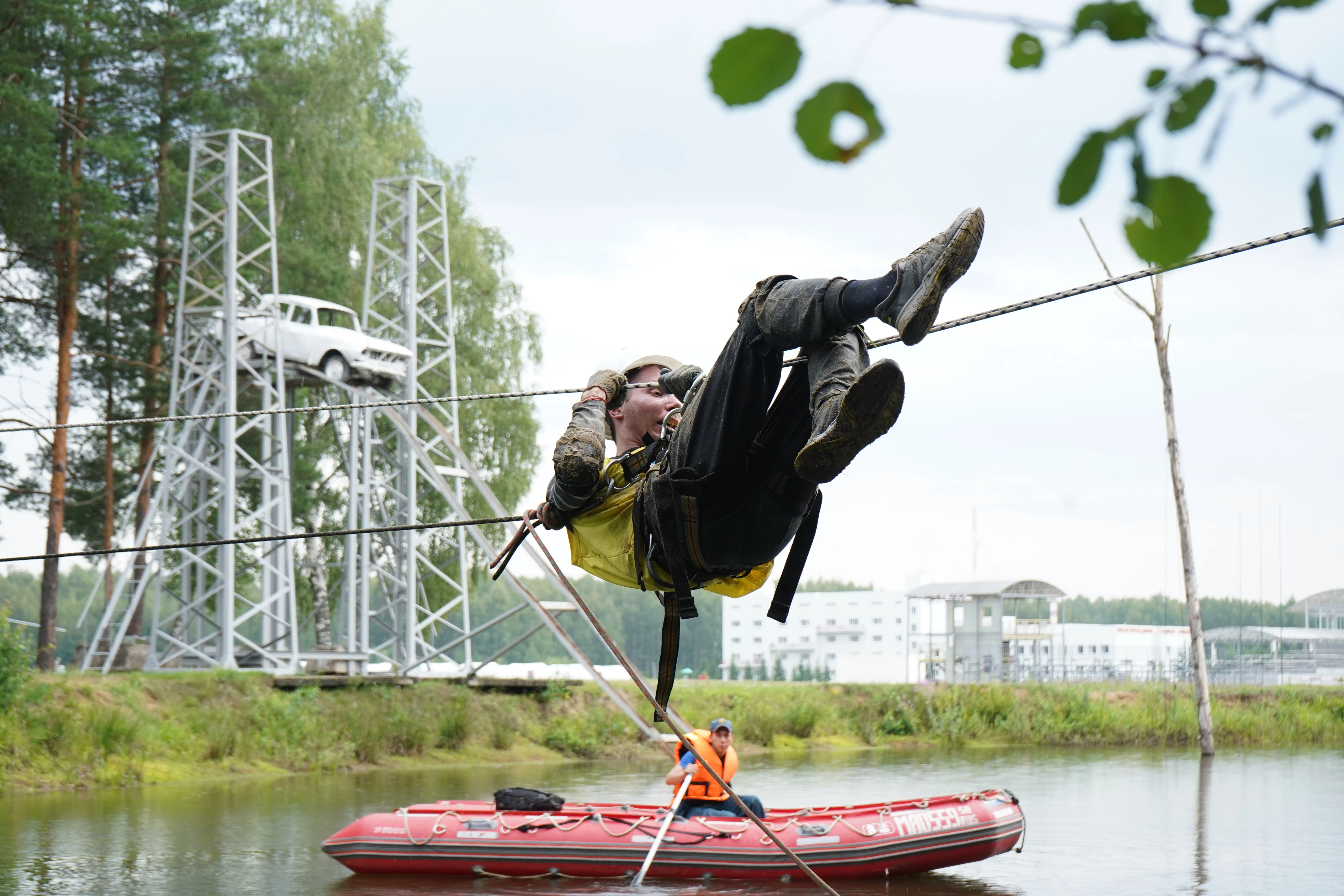 Команда Росгранстроя испытала себя на спортивных соревнованиях «ВЫЗОВ 01»
