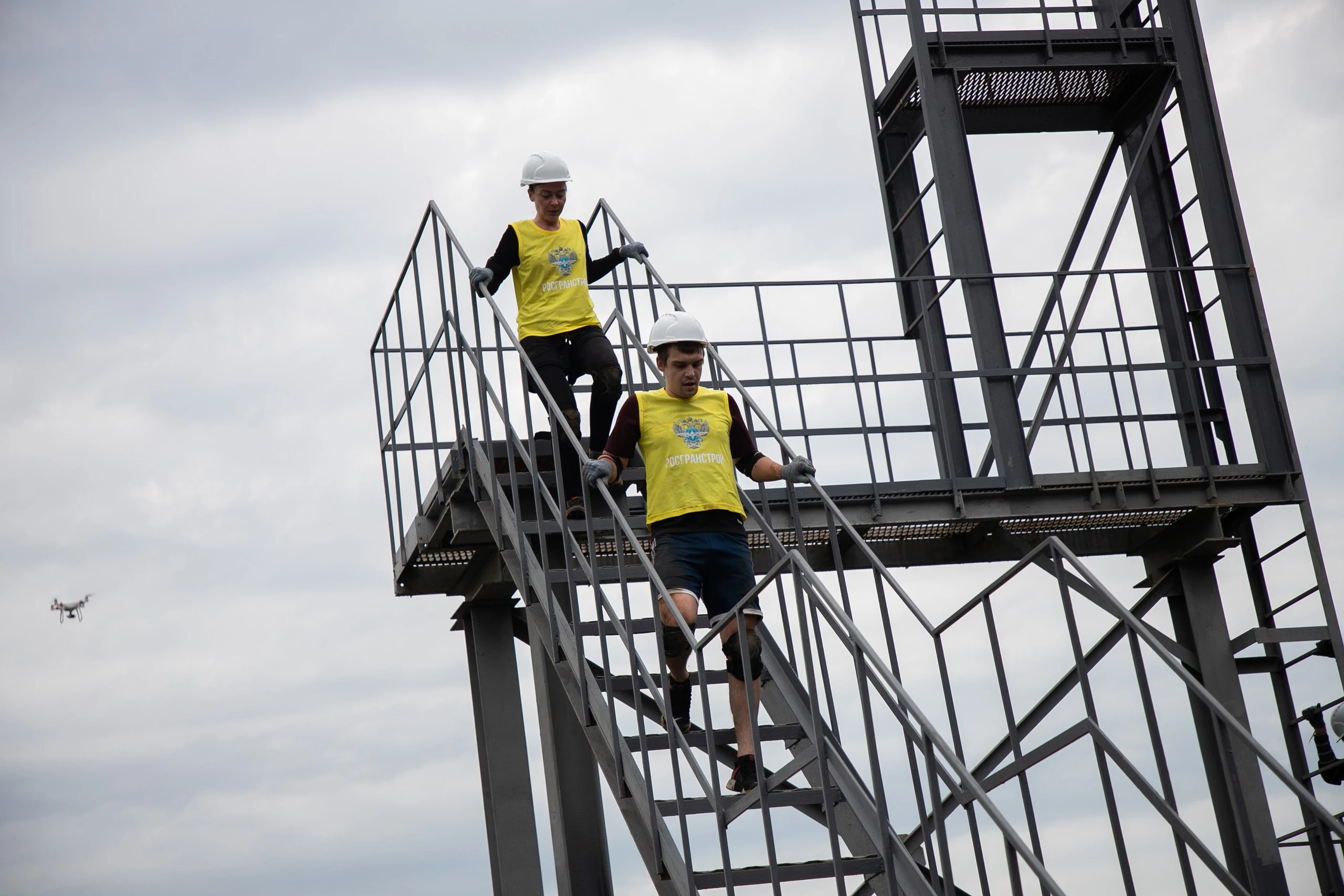 Команда Росгранстроя испытала себя на спортивных соревнованиях «ВЫЗОВ 01»