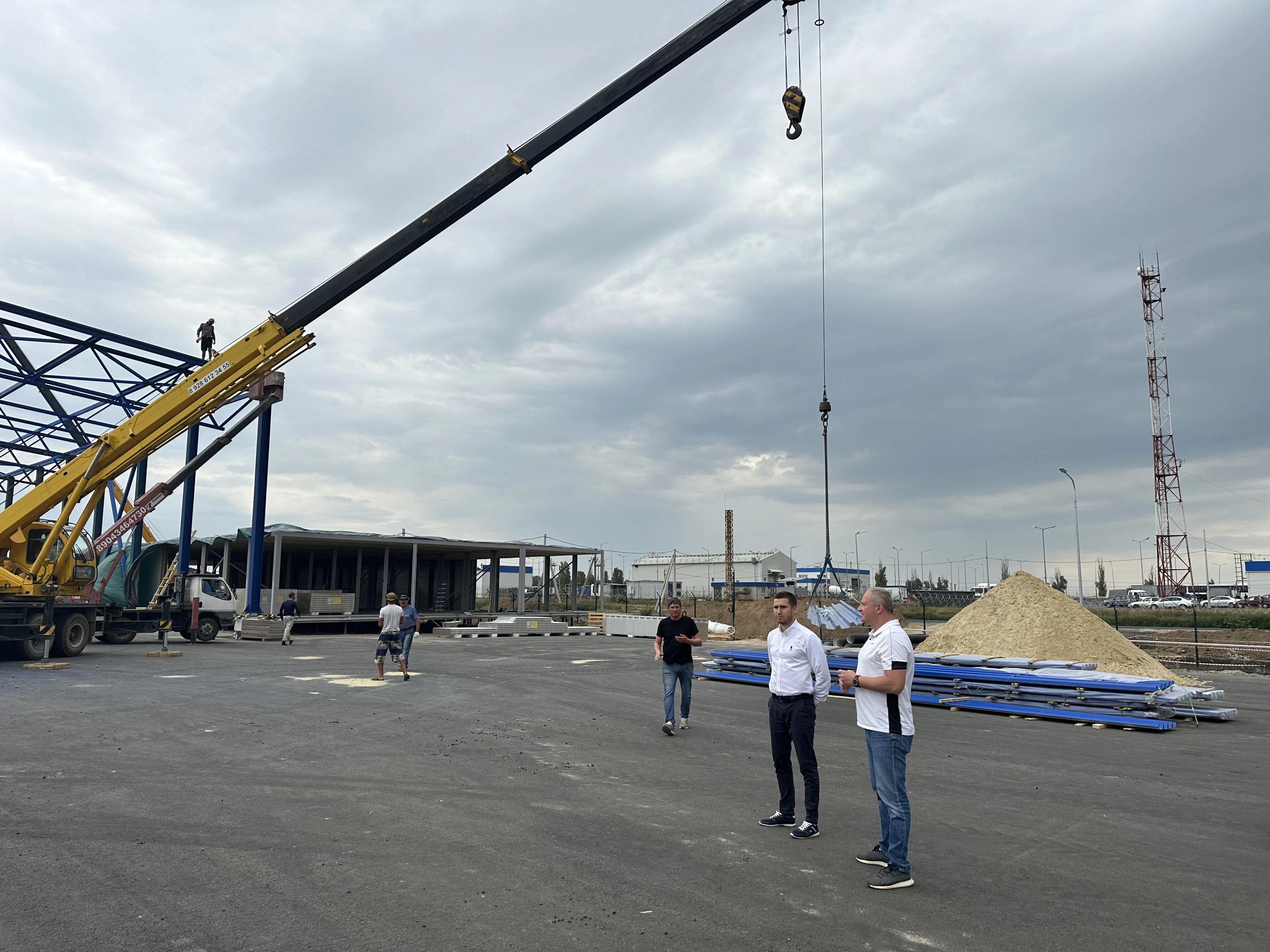 Обустройство пунктов пропуска на административной границе Ростовской области и ДНР находится на завершающей стадии