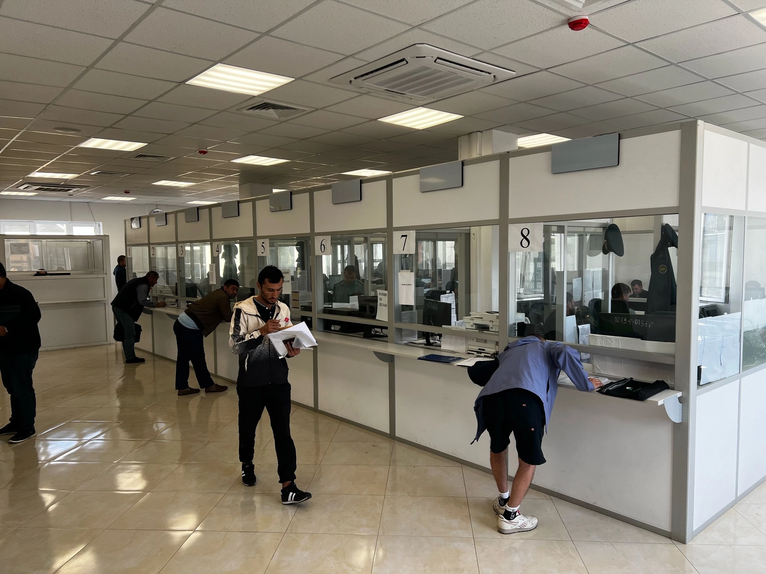 Реконструкция автомобильного пункта пропуска Яраг-Казмаляр  на границе с Азербайджаном выполнена на 86%