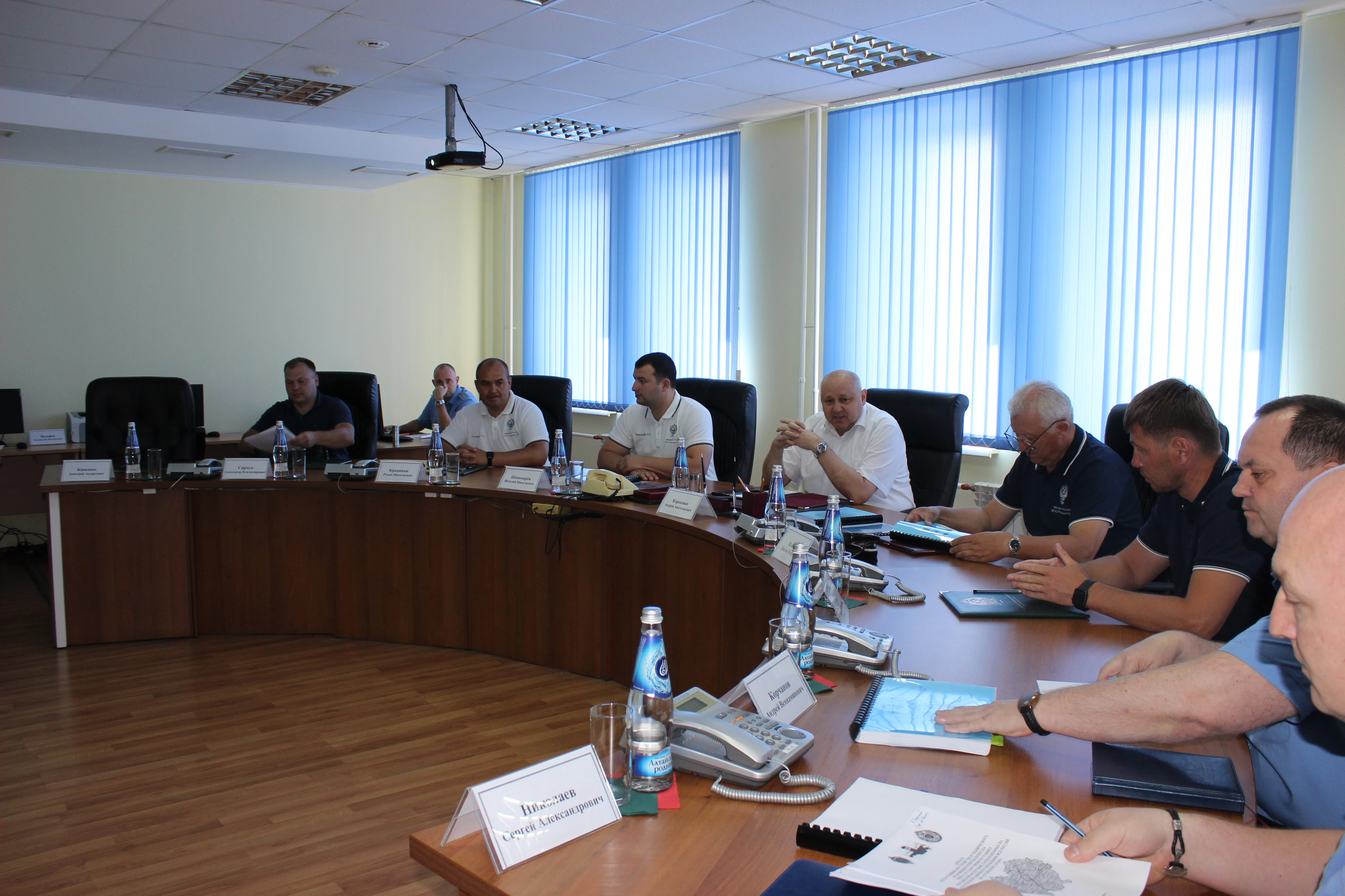 Руководитель ФГКУ Росгранстрой Виталий Шишмарёв и губернатор Алтайского края Виктор Томенко обсудили перспективы строительства и реконструкции пунктов пропуска на границе с Казахстаном 