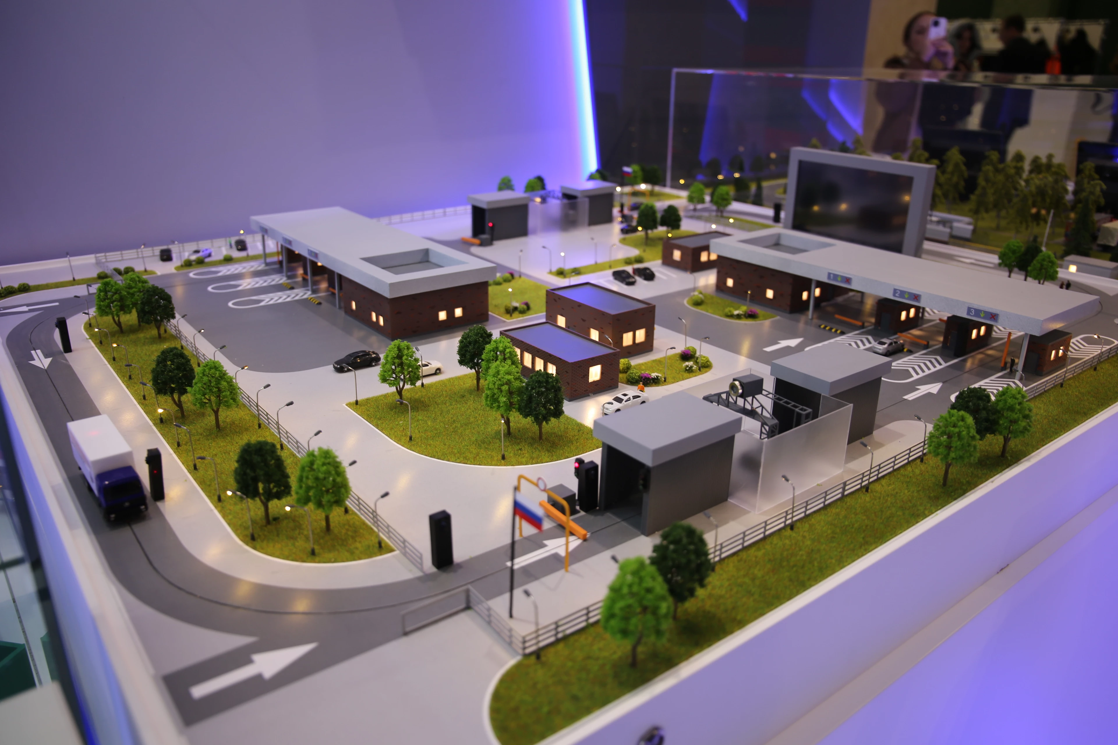 Сотрудники ФГКУ Росгранстрой посетили экспозицию Министерства транспорта «Россия в движении» в рамках выставки «Россия» на ВДНХ