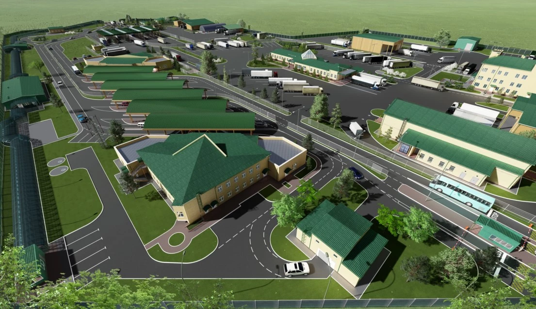 В Республике Дагестан в рамках нацпроекта реконструируют автомобильный пункт пропуска Яраг-Казмаляр на границе с Азербайджаном 