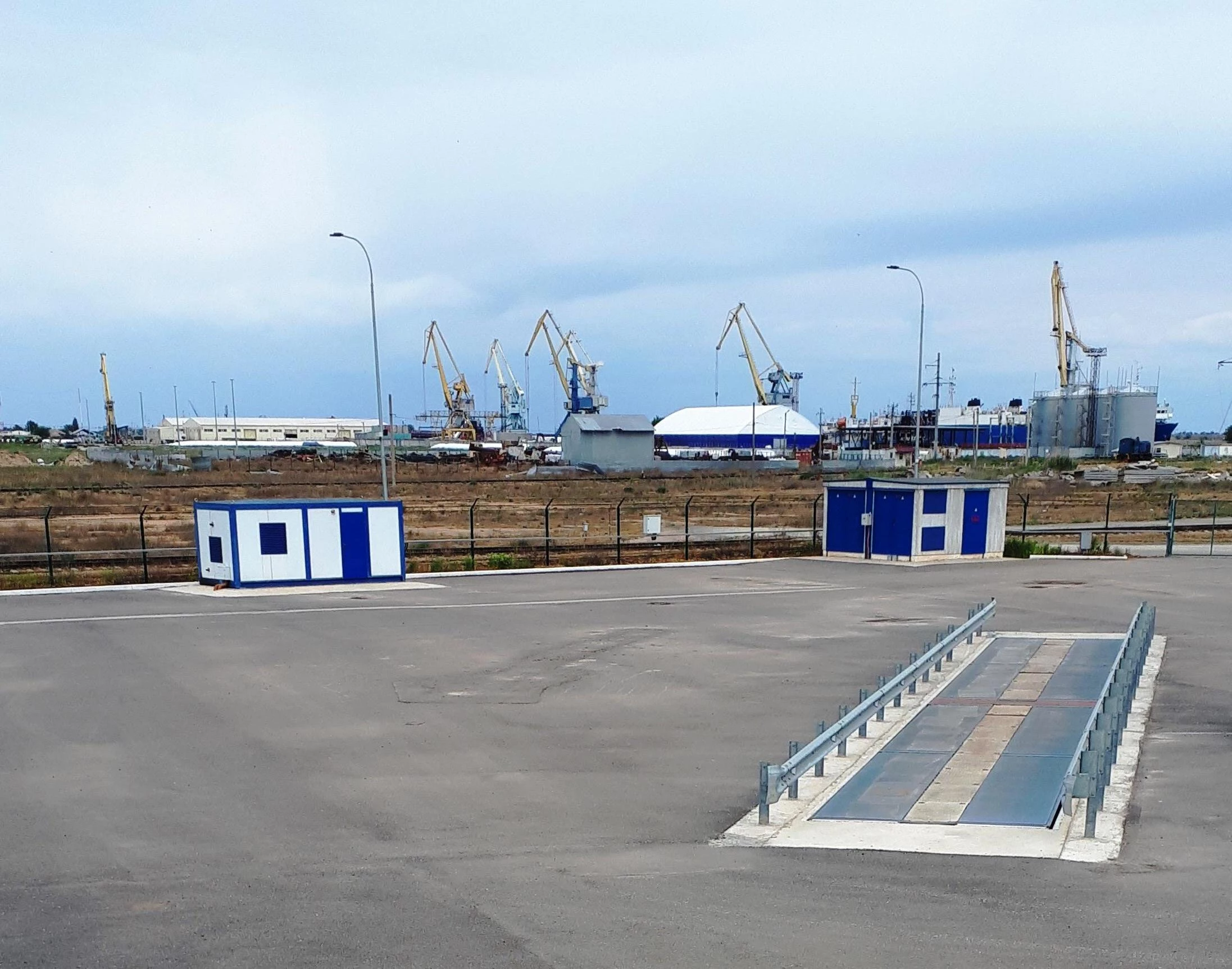 В Астраханской области после реконструкции открылся морской пункт пропуска Оля 