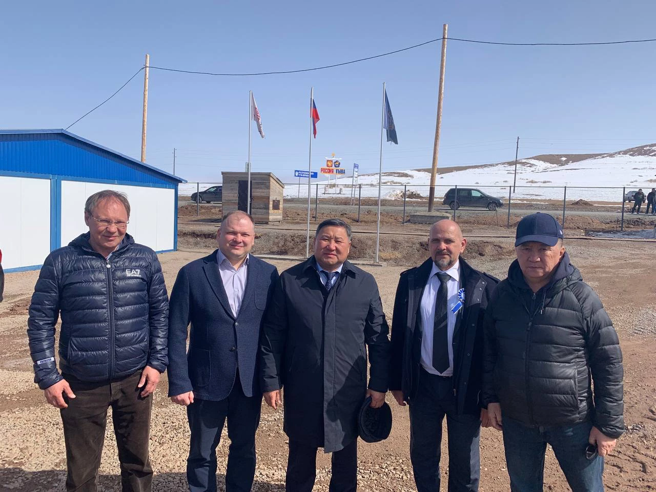 Росгранстрой продолжает реконструкцию автомобильного пункта пропуска Хандагайты в Республике Тыва на границе с Монголией
