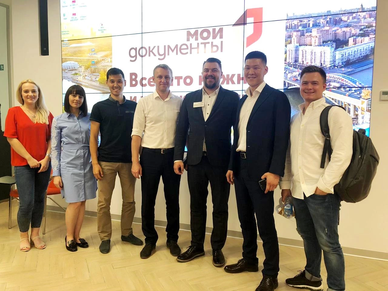 Работники ФГКУ Росгранстрой посетили флагманский офис ЮЗАО «Мои документы» (МФЦ) 