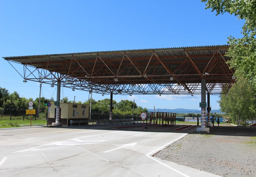 В пункте пропуска Покровка на границе с КНР ведутся ремонтные работы 