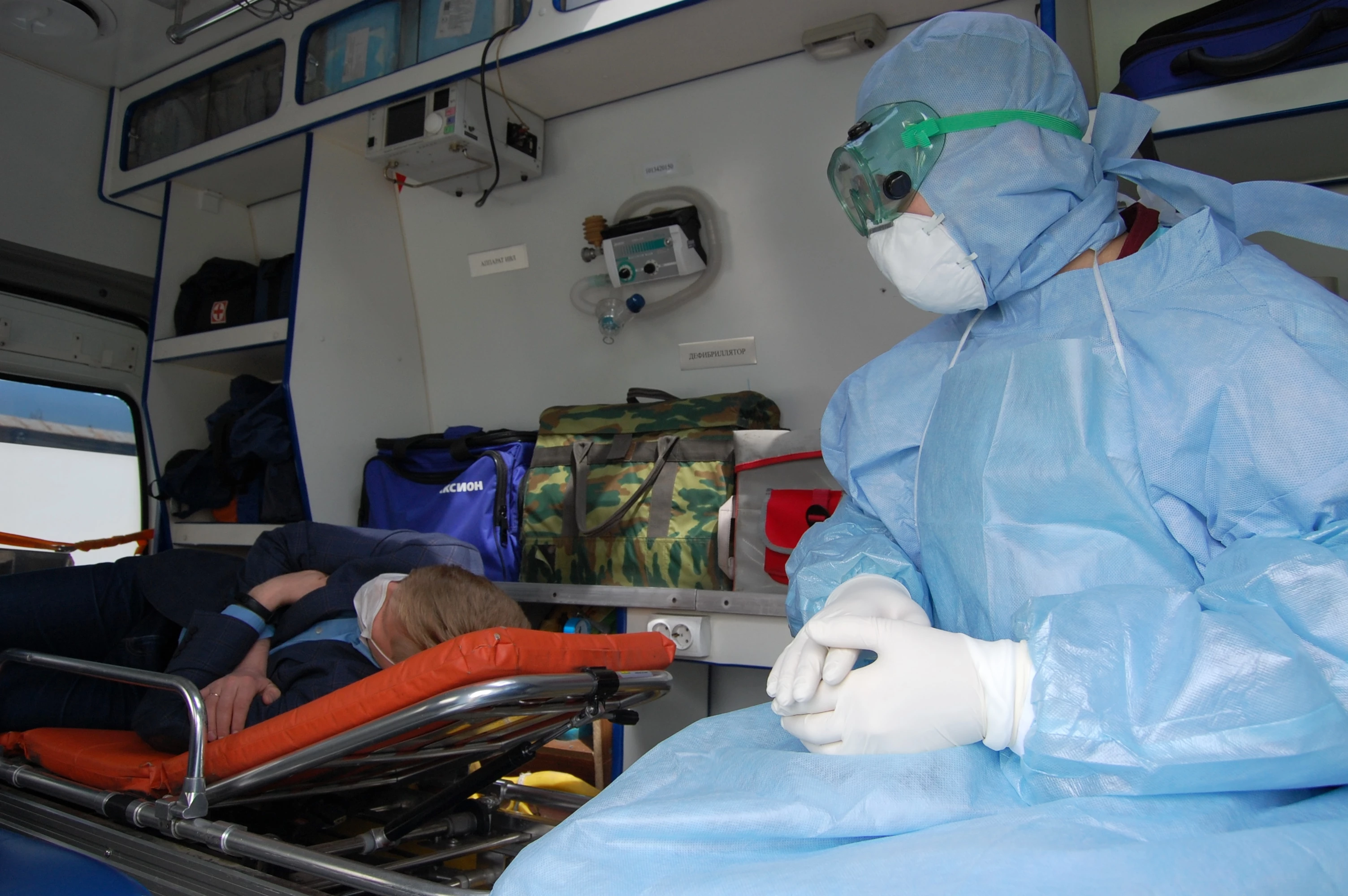 В воздушном пункте пропуска Череповец (Вологодская область) прошли межведомственные тренировочные учения 