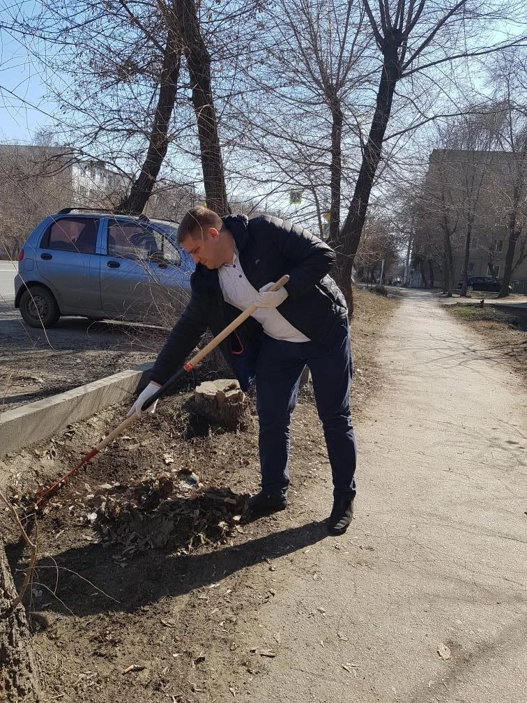 Сотрудники Уральского филиала ФГКУ Росгранстрой приняли участие во всероссийском субботнике 