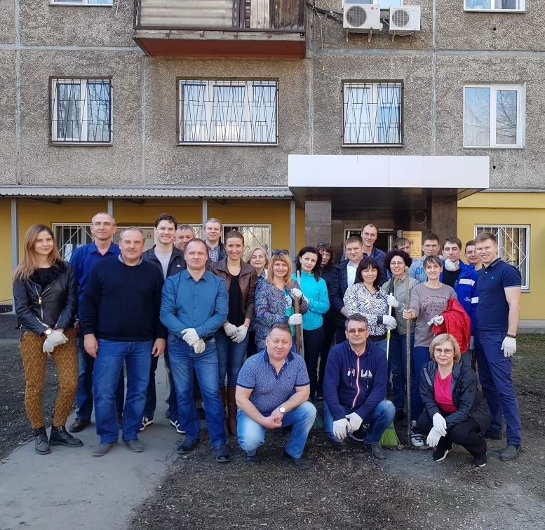 Сотрудники Уральского филиала ФГКУ Росгранстрой приняли участие во всероссийском субботнике 